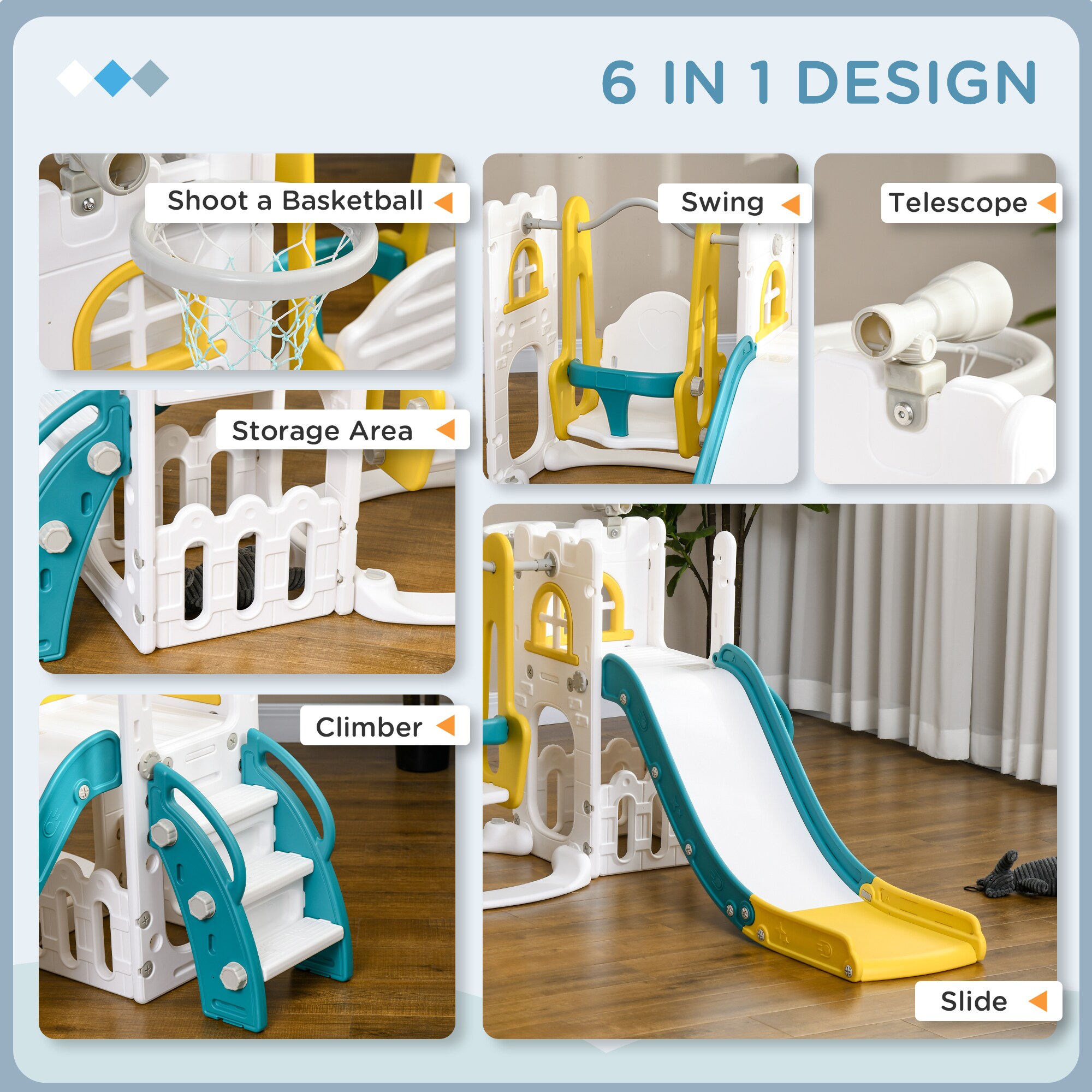Runesay SS-13 Playset-Swings - View #3