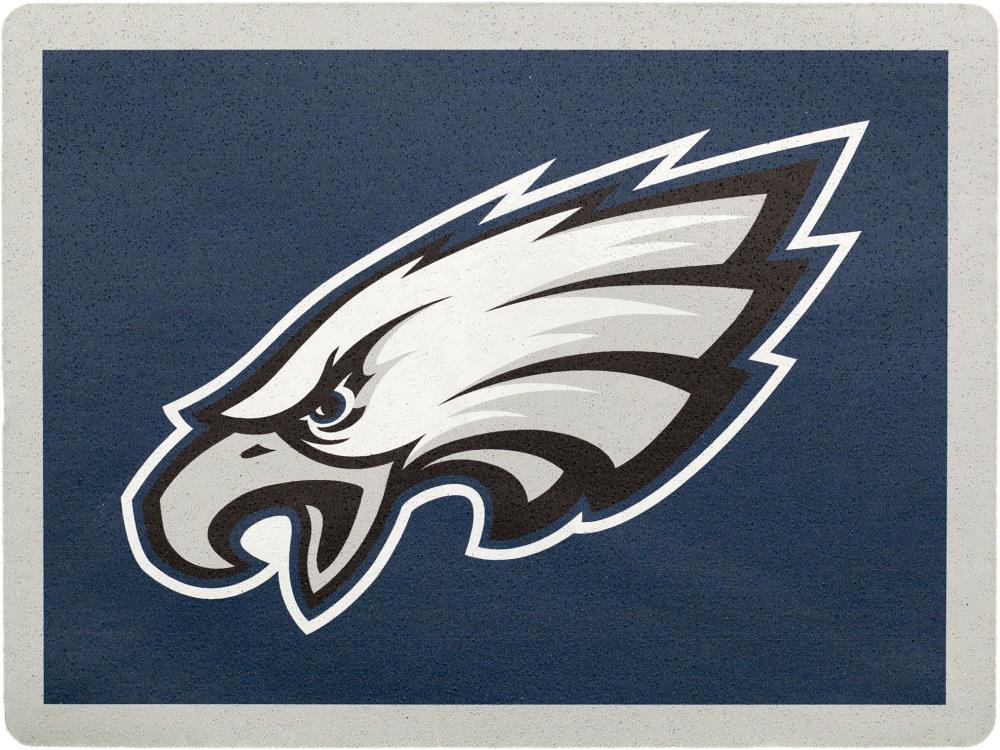 Applied Icon Philadelphia Eagles 6-in x 5-1/4-in Aluminum