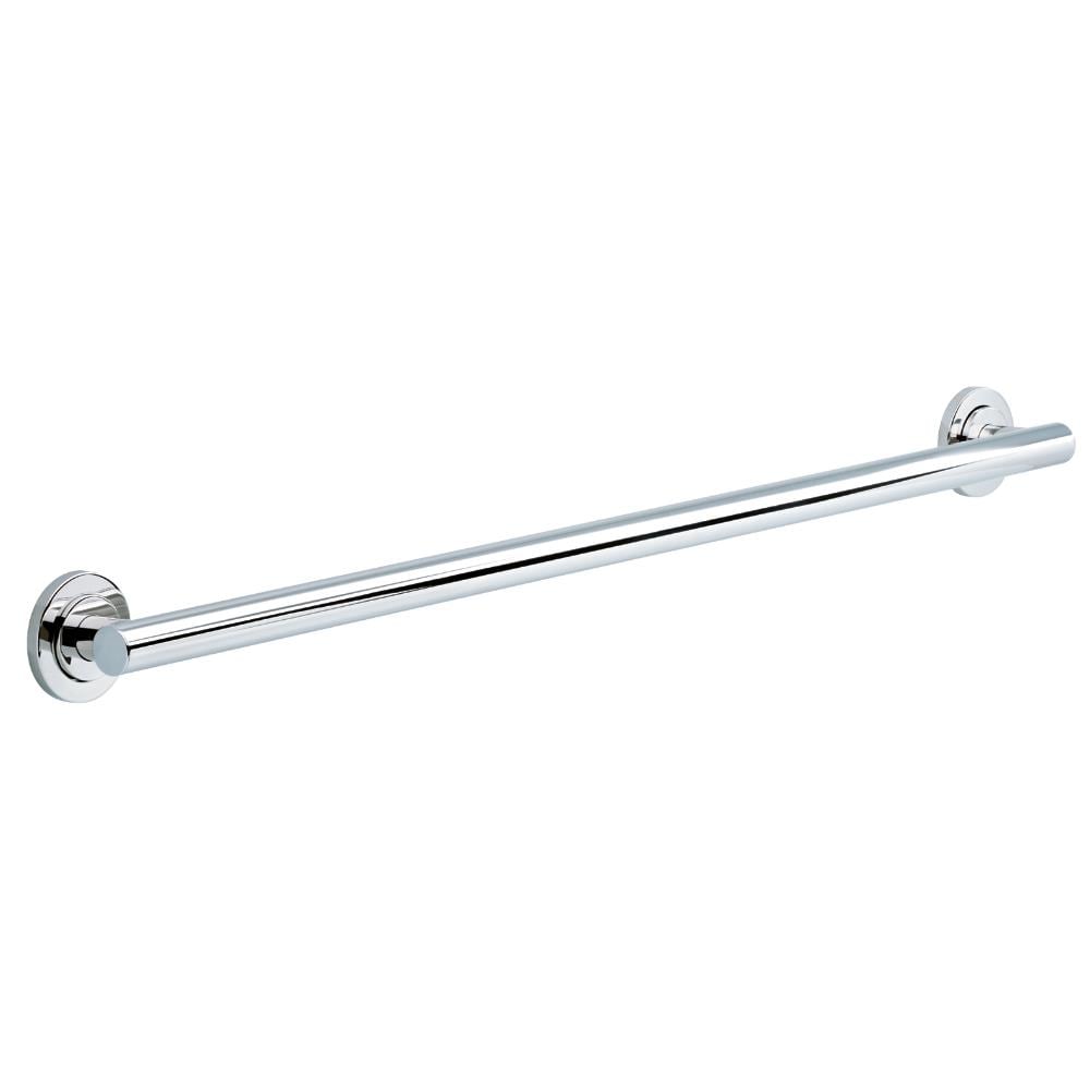Franklin Brass VOI5936-BS Voisin 36-in Bright Stainless Steel Wall mount ADA Compliant Grab Bar ( 250-lb Weight Capacity )