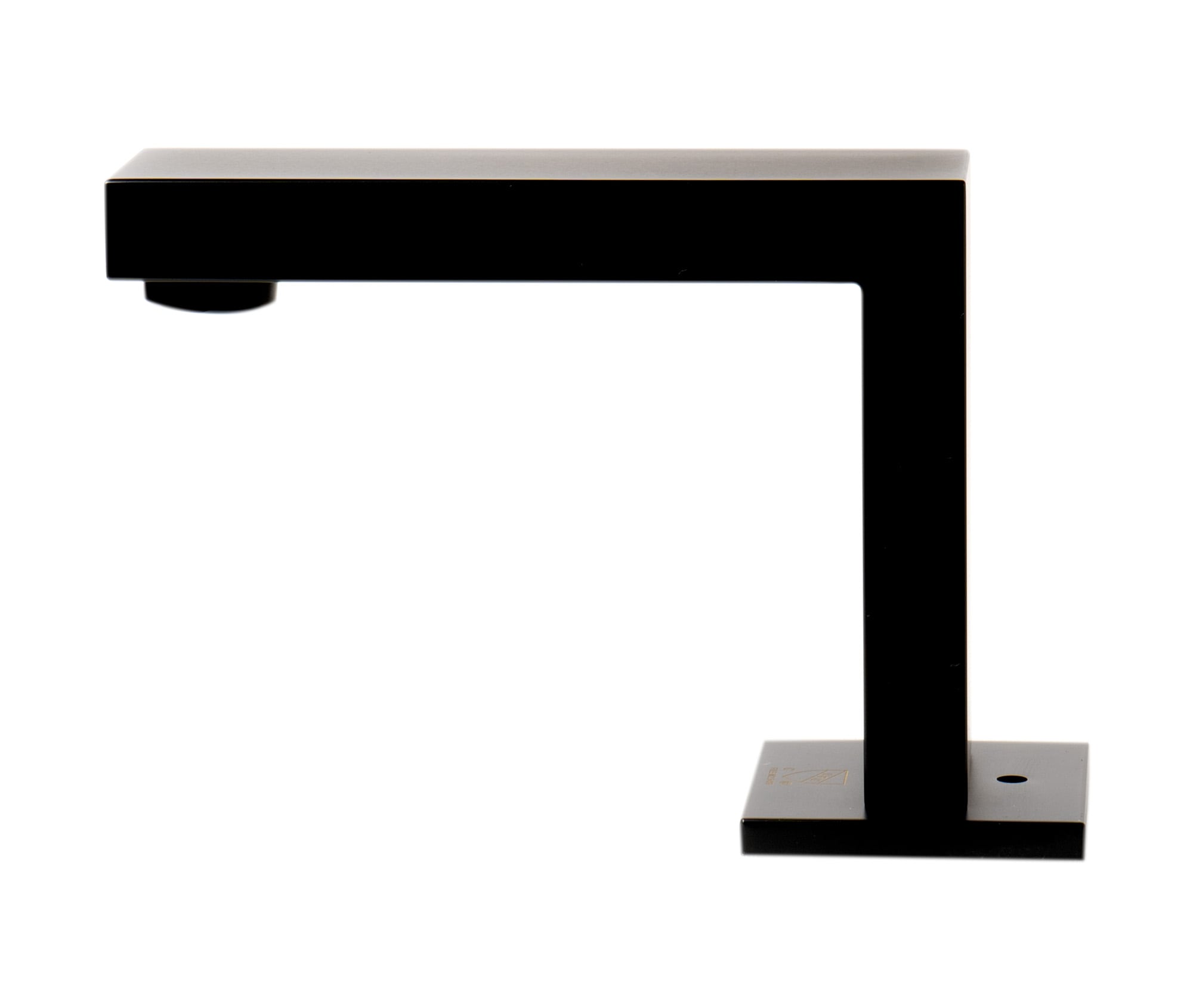 Matte Black Brass Widespread Bathroom Faucet