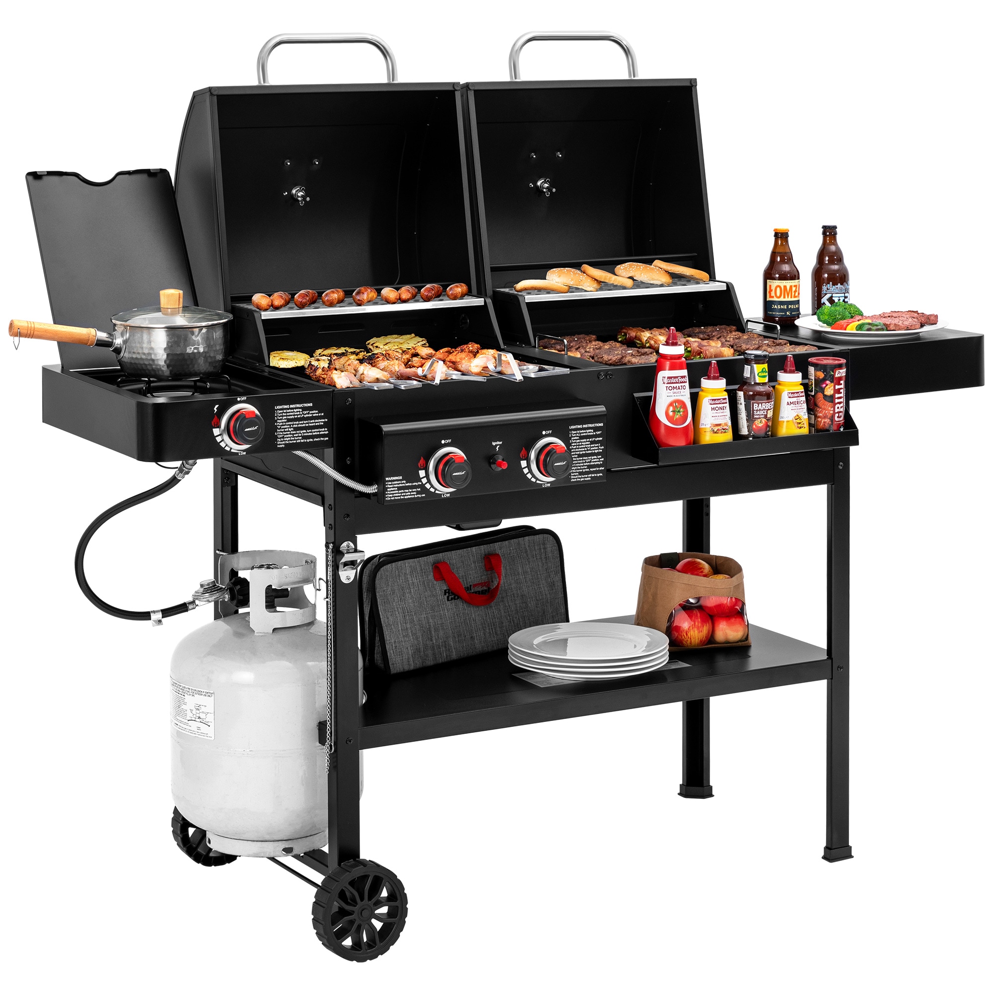 Royal Gourmet ZH3005 Combo-Grills - View #2