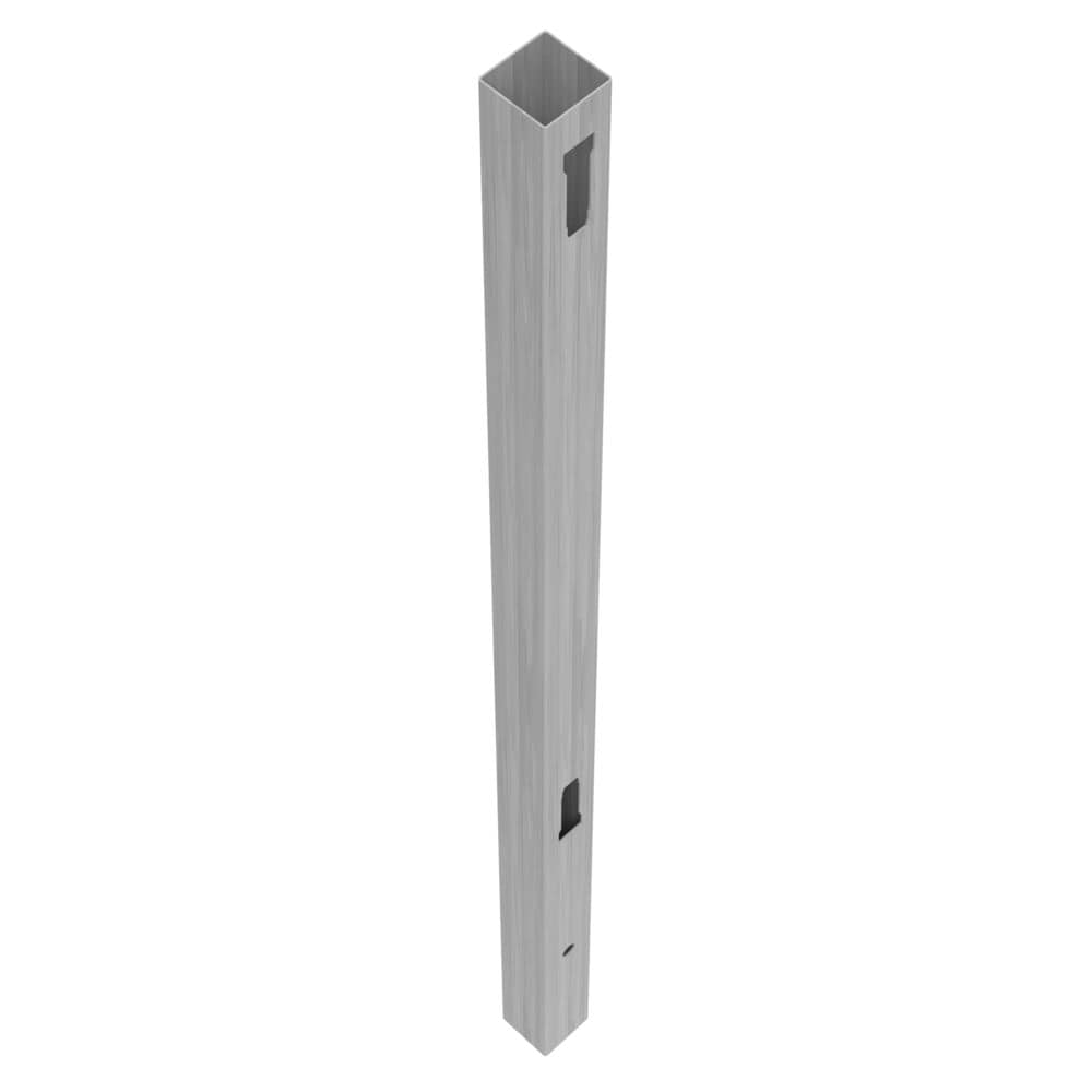 Freedom Emblem 9-ft H x 5-in W Coastal Cedar Privacy Vinyl End Fence post #73056906