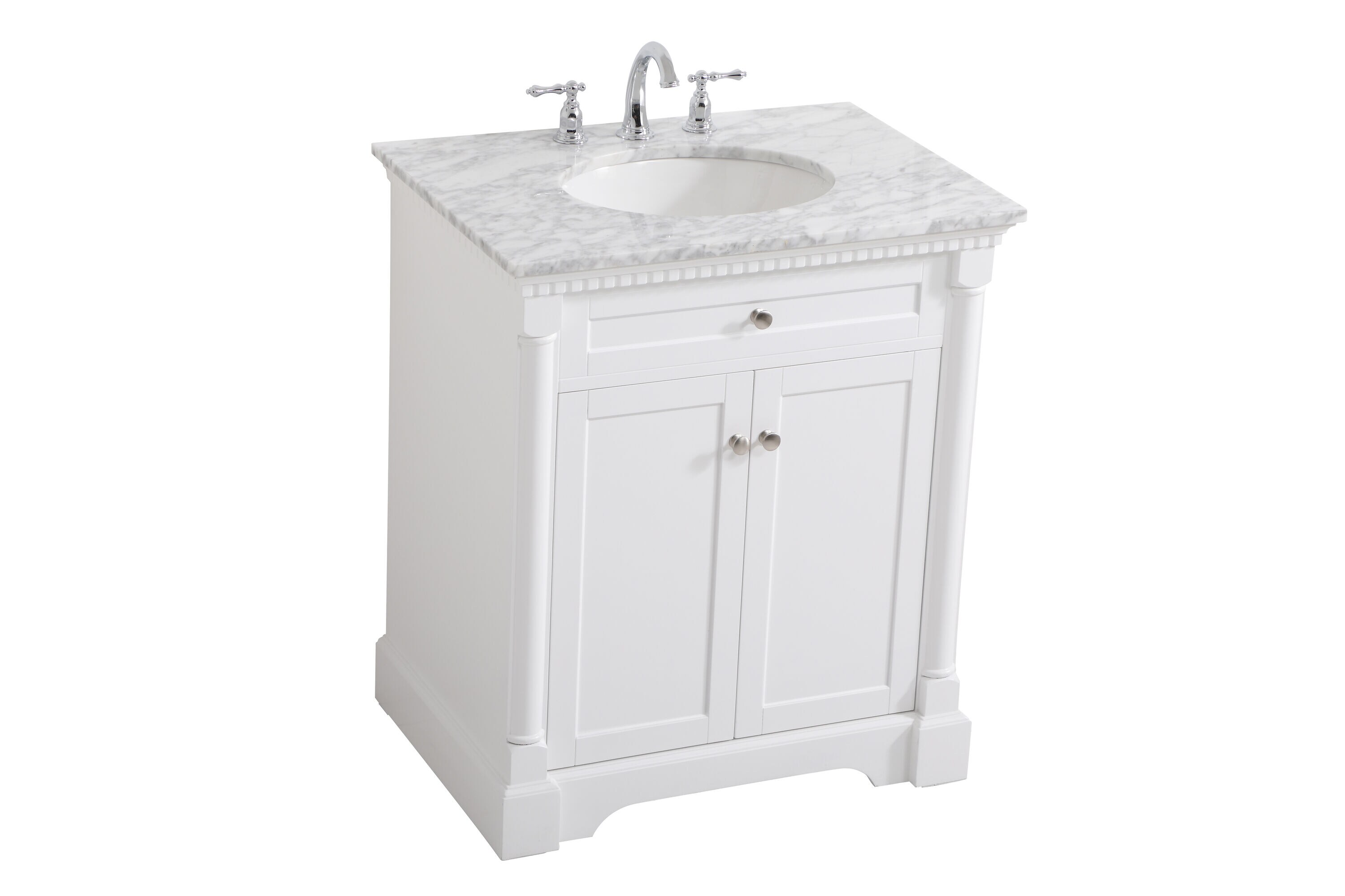 Elegant Decor HF159090WH Bath-Vanity-Combo - View #9