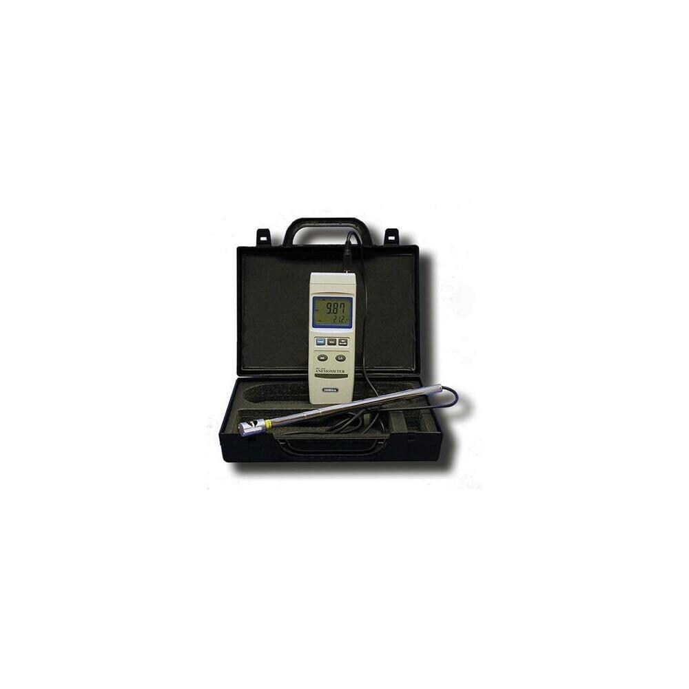 General Tools & Instruments GTDAF80MIN Mini Vane Anemometer with Temperature