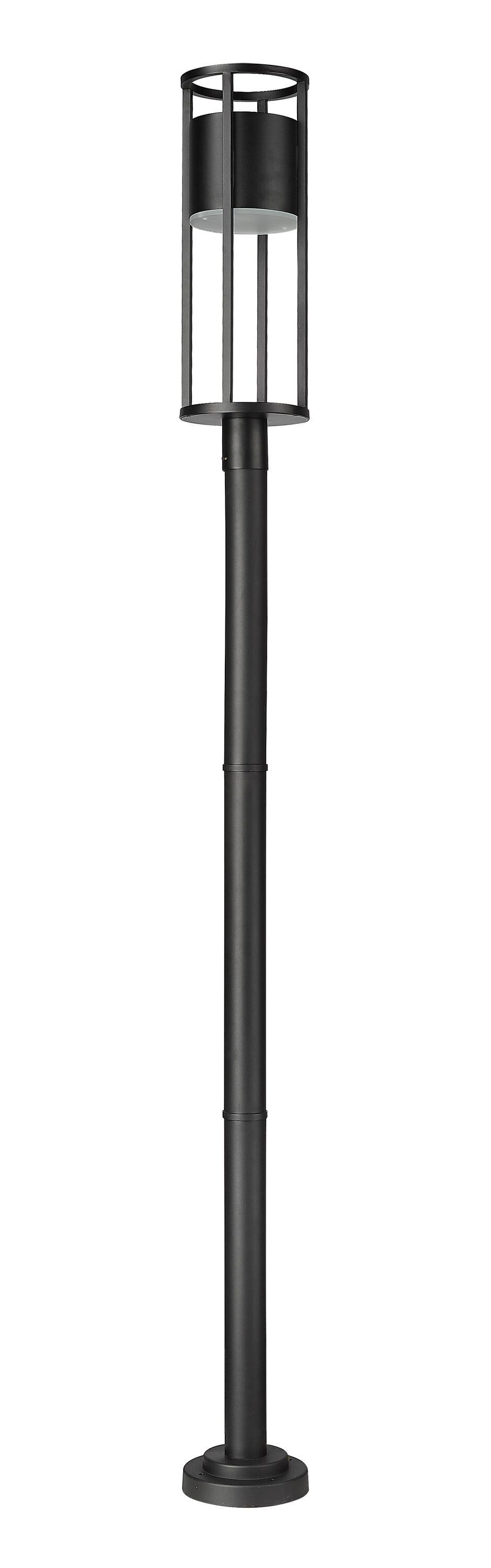 Z-Lite 517PHB-567P-BK-LED Complete-Post-Lights - View #7