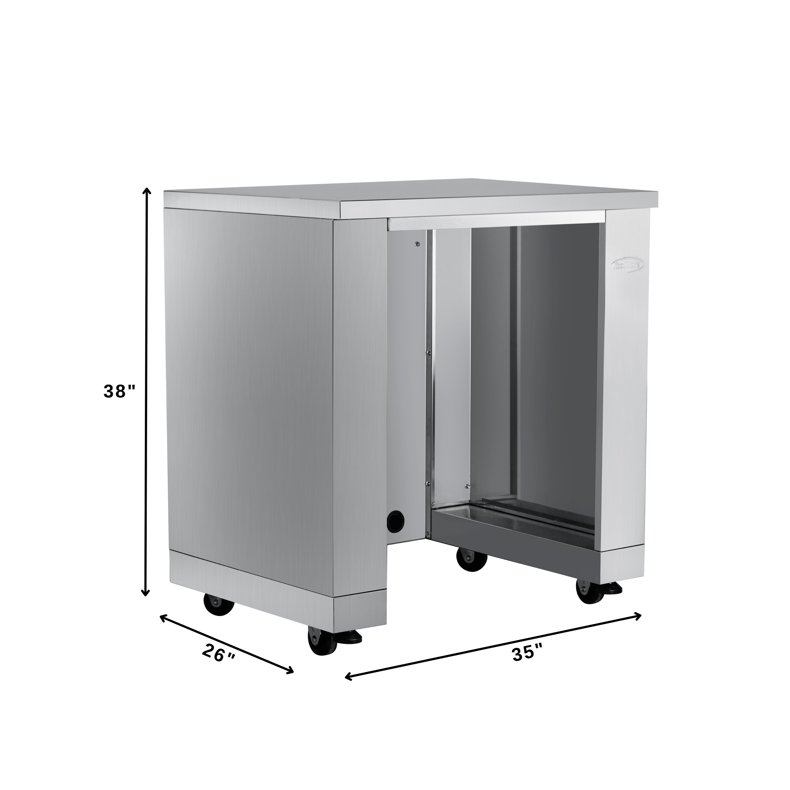 KoolMore LOW-KM-OKS-UCRCAB Modular-Outdoor-Kitchens - View #2