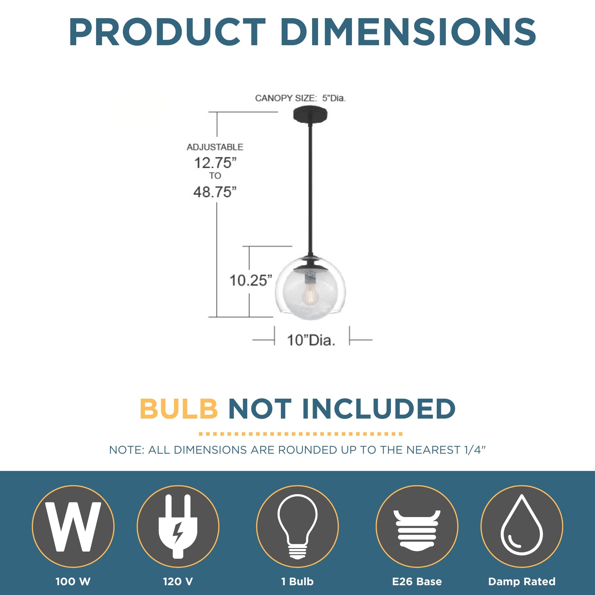 Quoizel QPP6774MBK Pendant-Lights - View #5