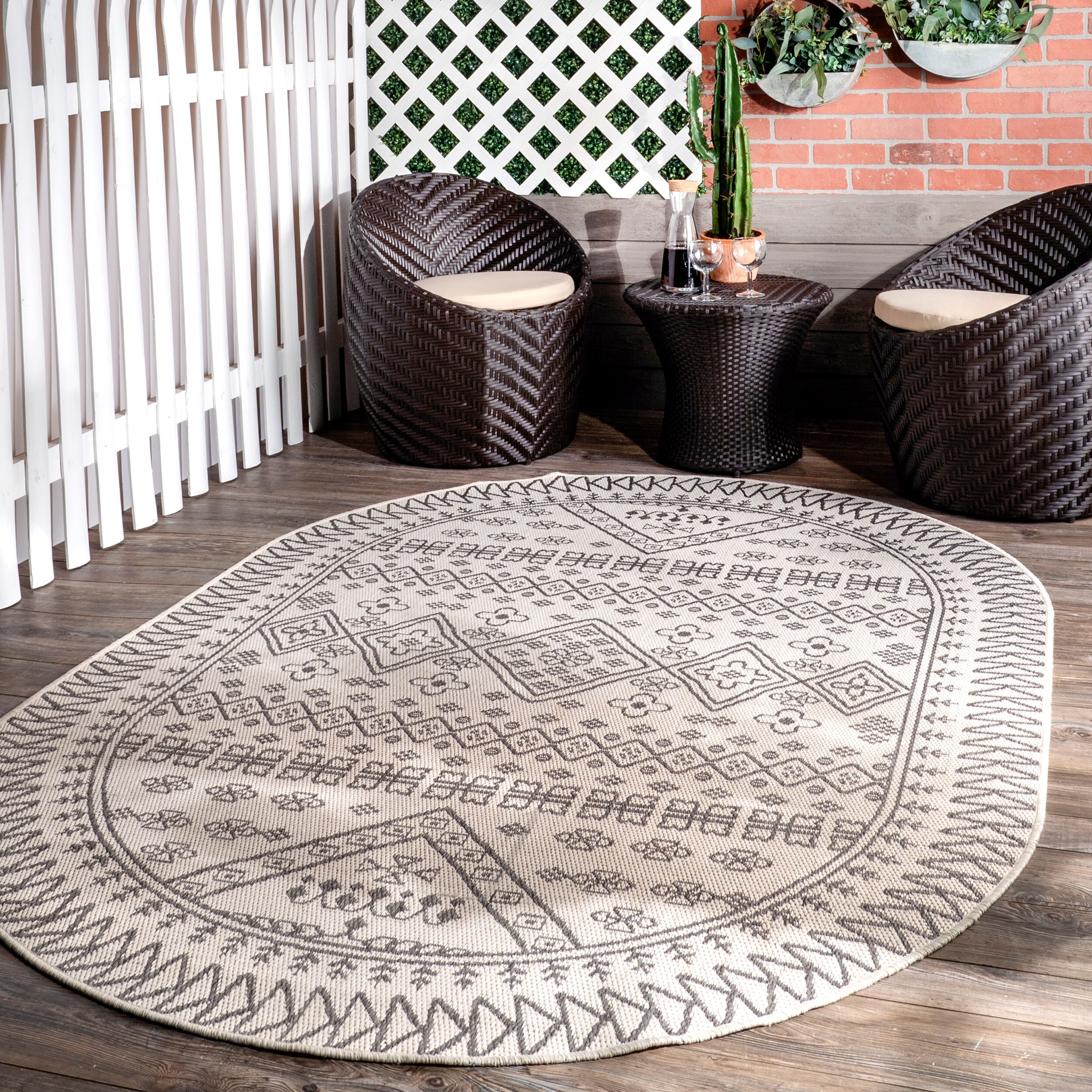 nuLOOM Premium Eco-Friendly 6 ft. x 9 ft. Oval Rug Pad