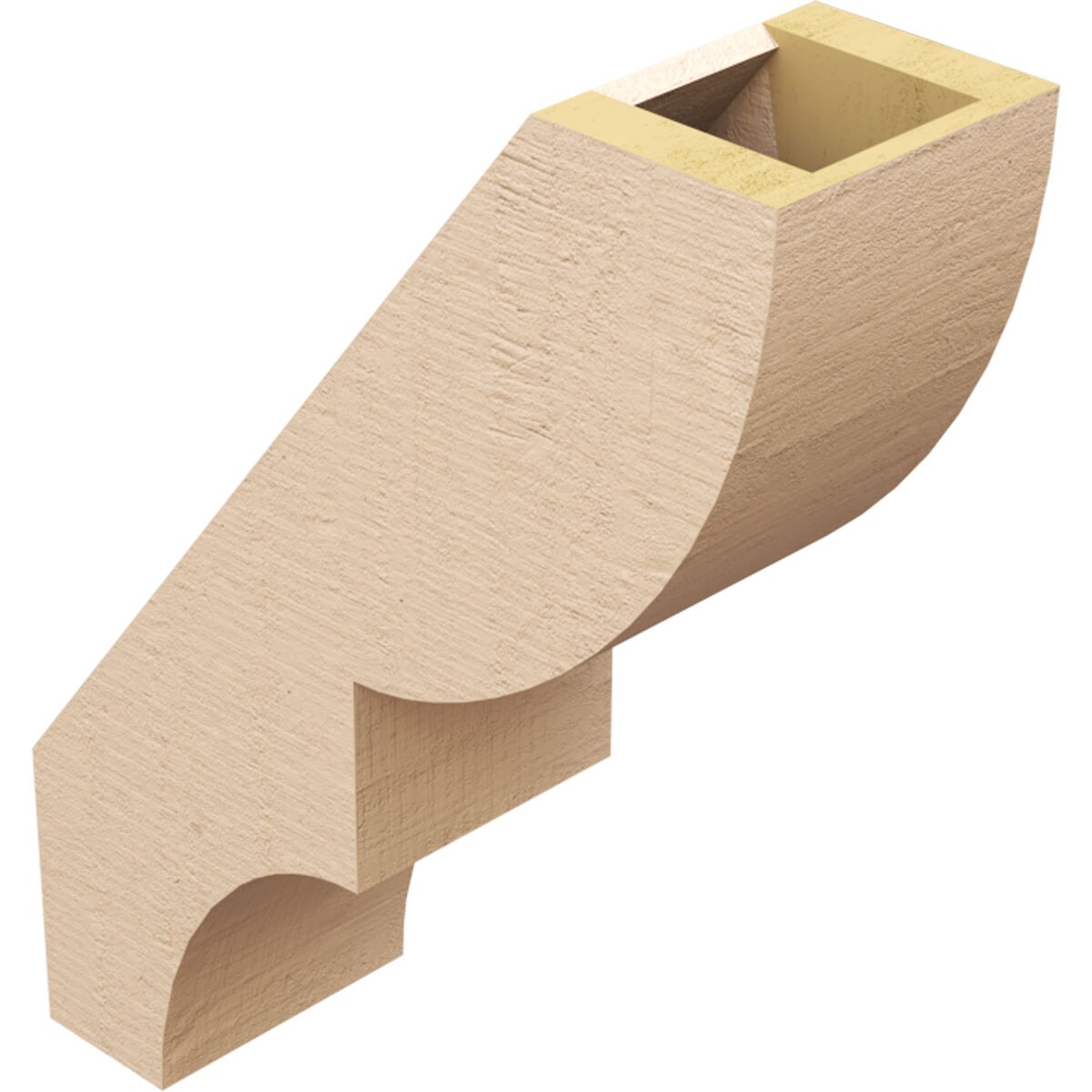 Ekena Millwork BRCUR05X14X18RIDRCPR corbels - View #6