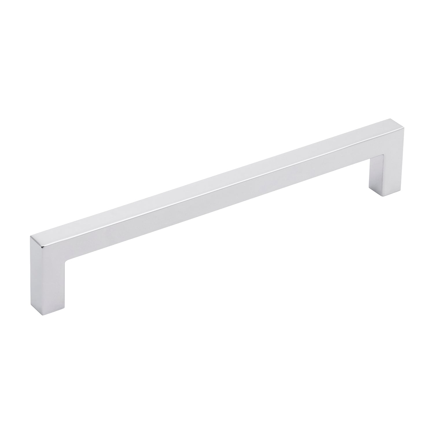 Hickory Hardware HH075329-CH Skylight 6-5/16-in , 160mm Center to Center Chrome Rectangular Handle