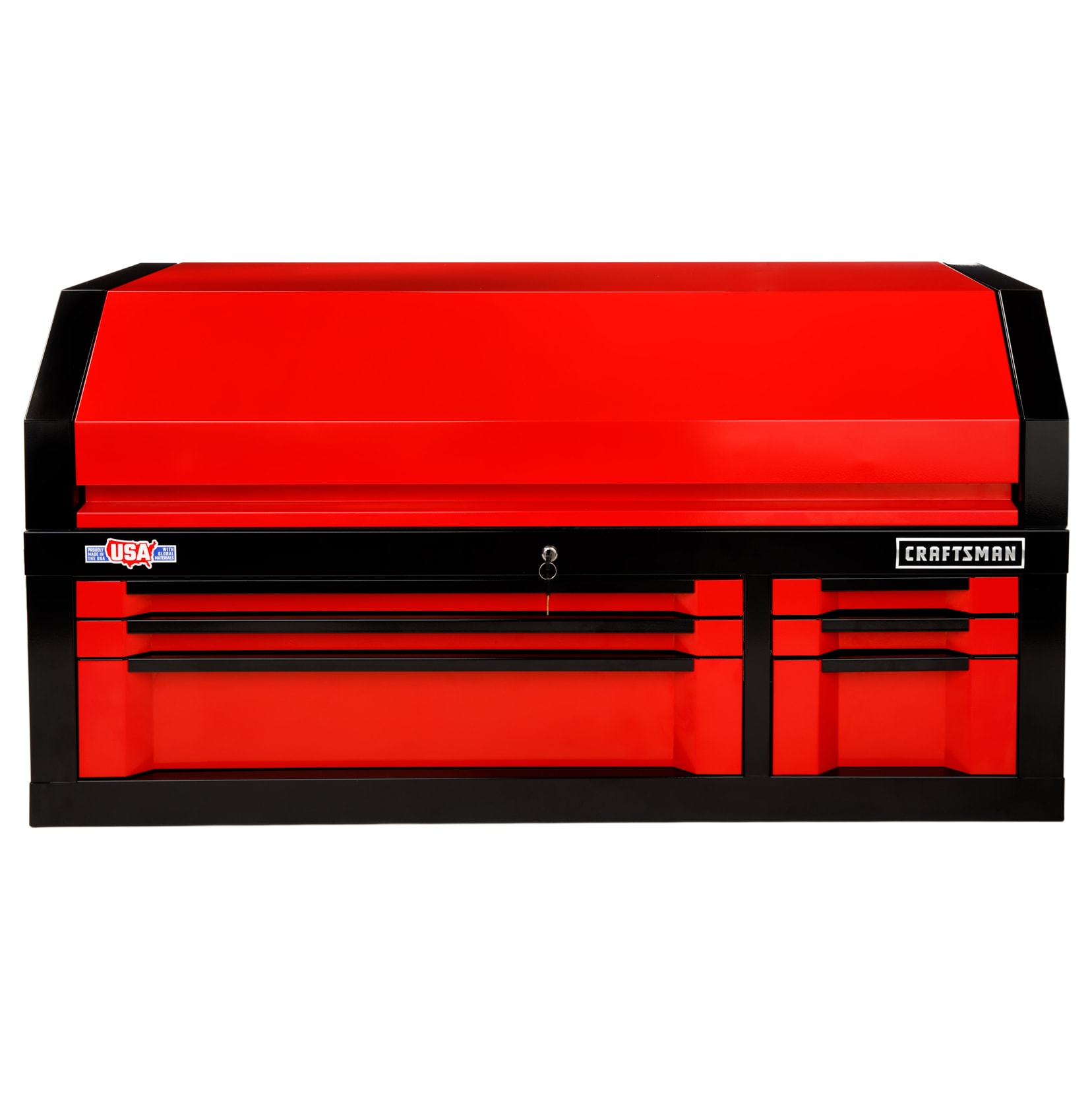3000 Series 54-in W x 24.5-in H 6-Drawer Steel Tool Chest (Red) | - CRAFTSMAN CMST25460RB