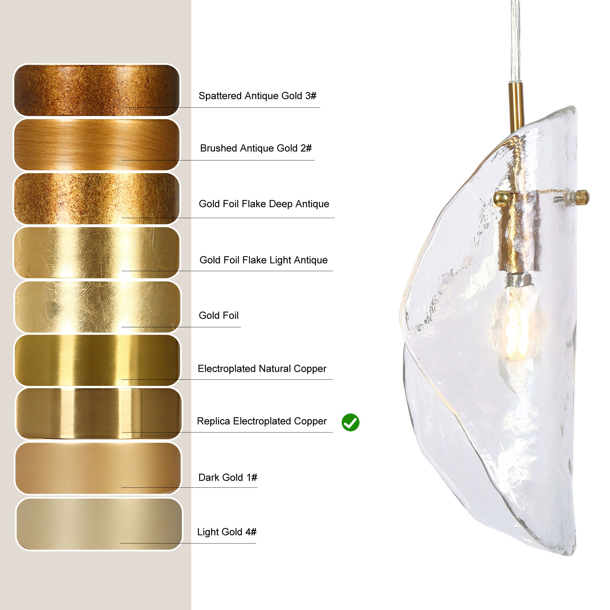 Uolfin BFJZAFUO977CO8 Pendant-Lights - View #2