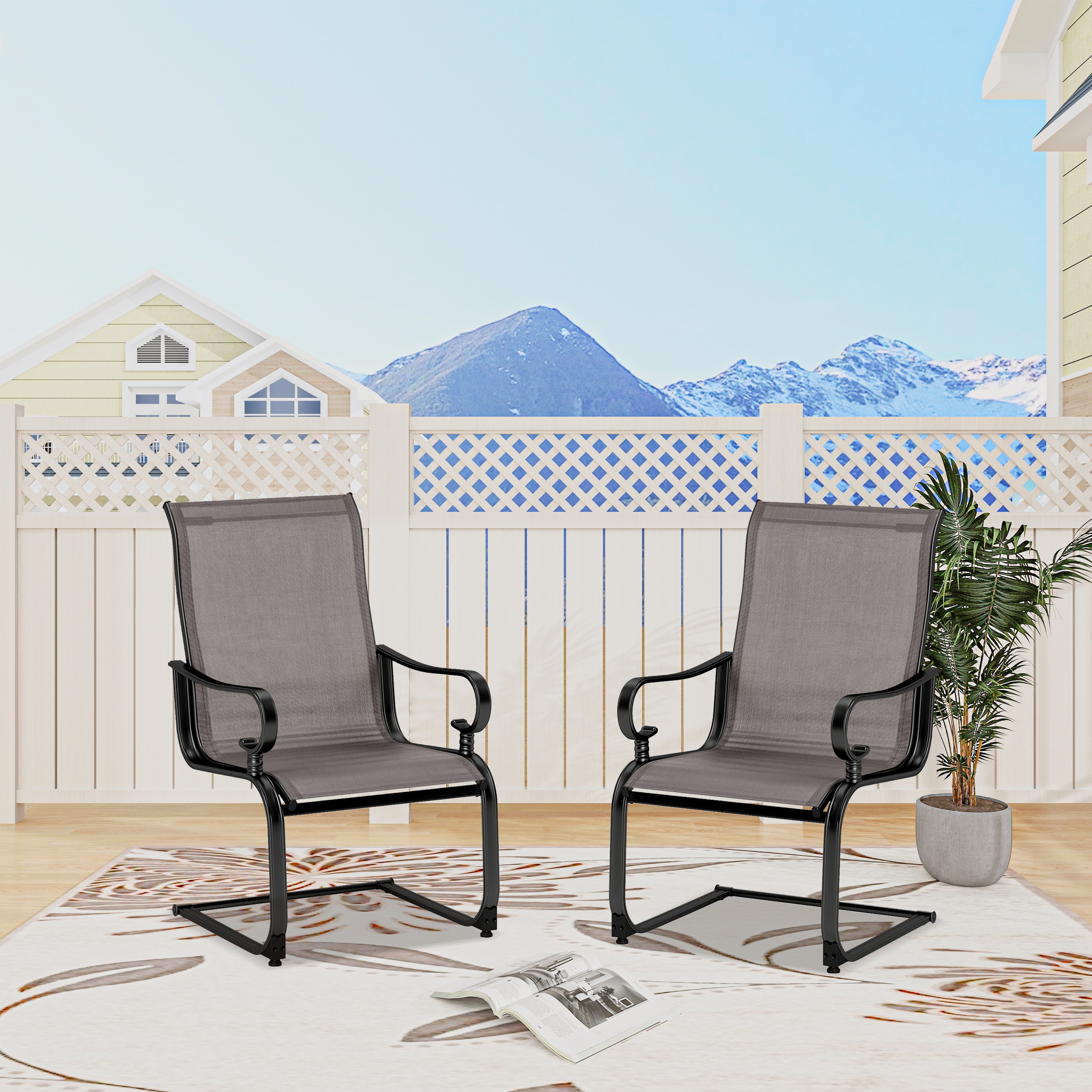 LIVIZA TDS11995GR-2 Patio-Chairs - View #3