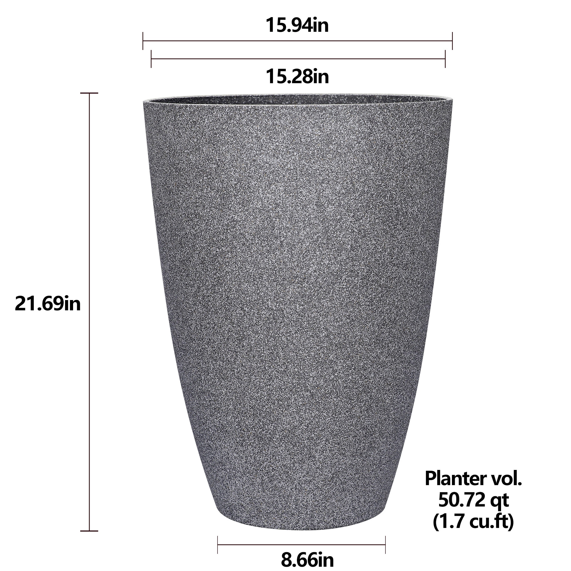 allen + roth PLC2016TGJ Planter-Window-Box - View #4