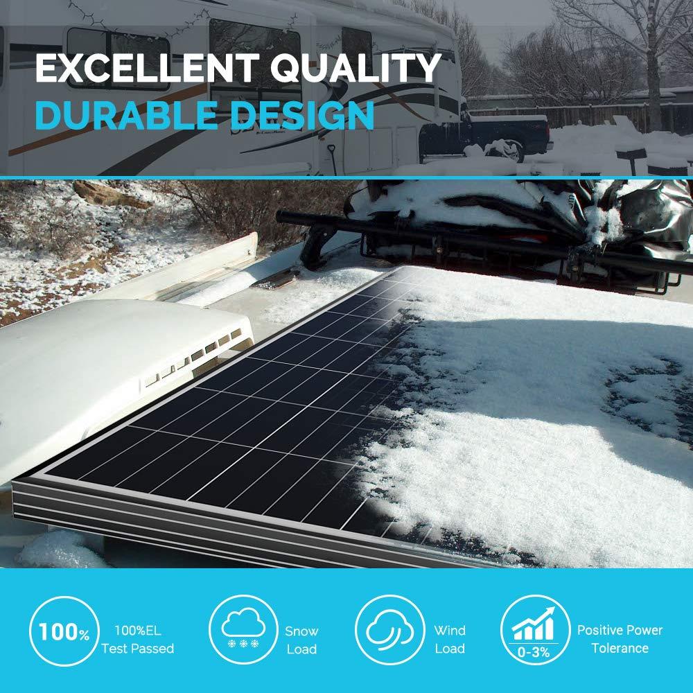 Renogy RNG-100D-R-BK Solar-Panels - View #2