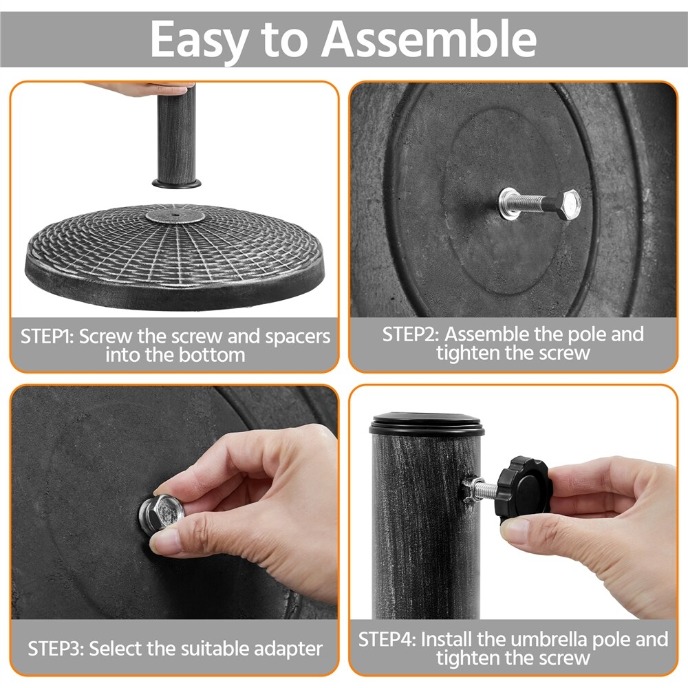 Yaheetech LSR6IP0001 Umbrella-Bases - View #7