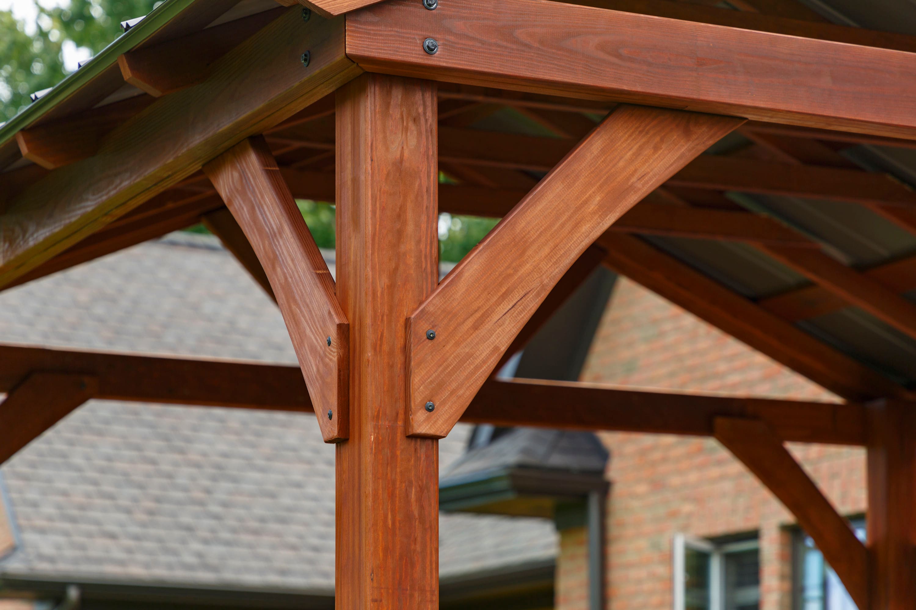 YardCraft WMPV1212-S Wood-Resin-Gazebos - View #2