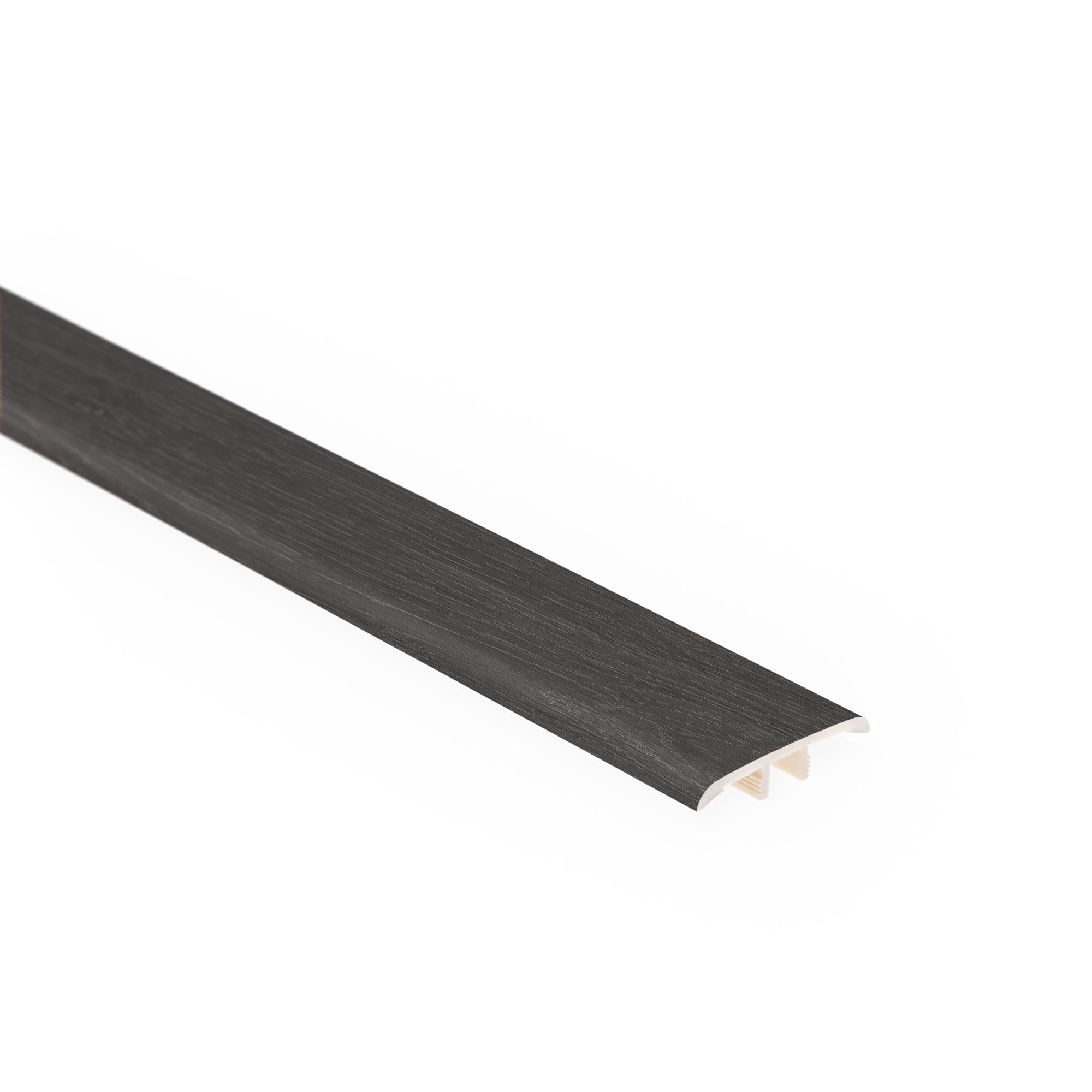Shaw LX98400913 Prismatic Plus Fossil Oak 0.375-in T x 1.75-in W x 72.0-in L Vinyl T-moulding