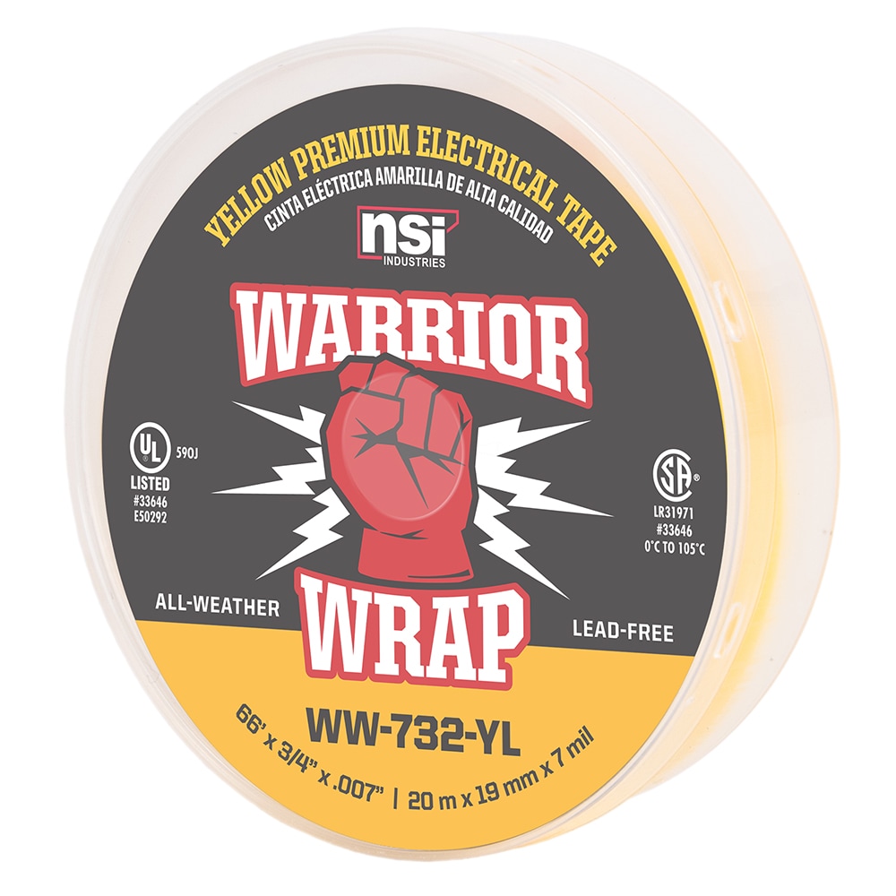 WarriorWrap WW-732-YL Electrical-Tape - View #2