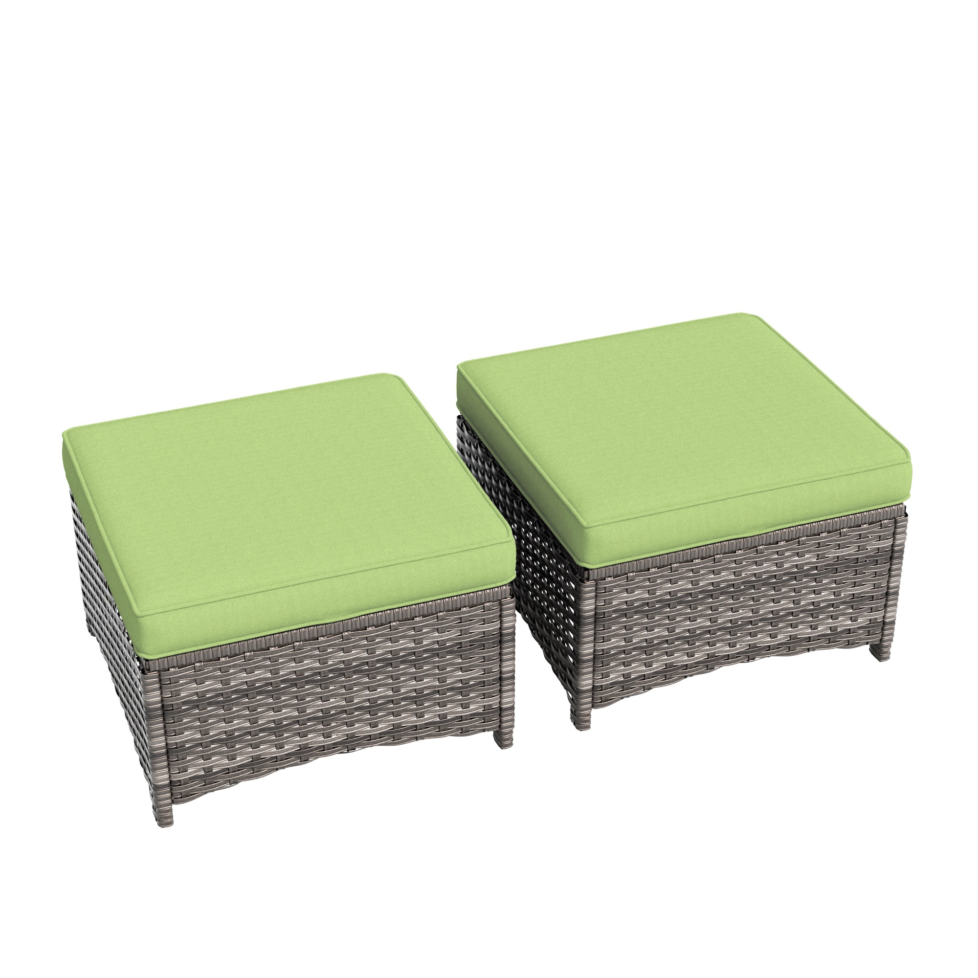 Gardenbee HGL-M74-GRN Stools-Ottomans - View #2