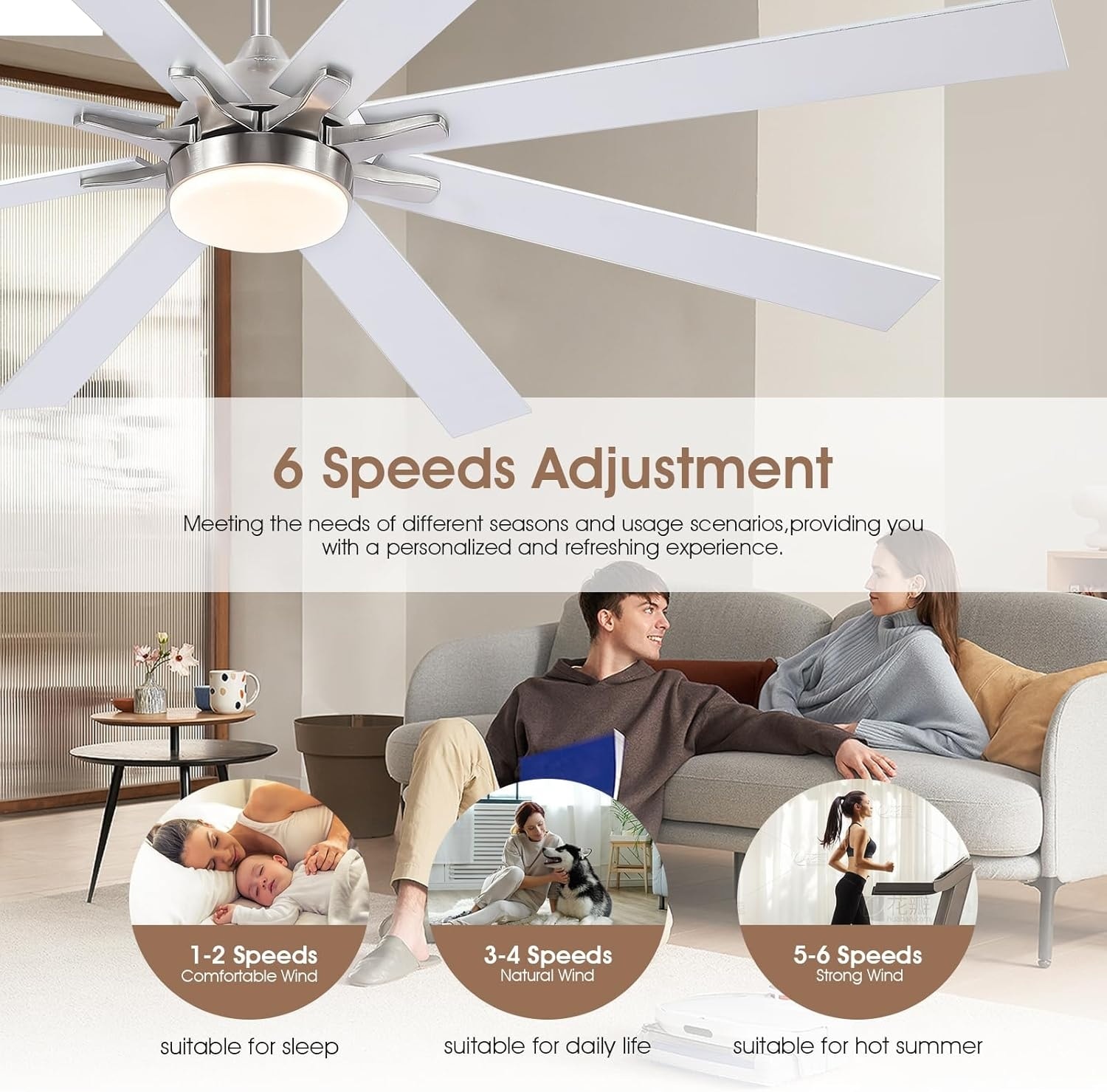 Gleam Flare GF-9888-72NK Ceiling-Fans - View #5