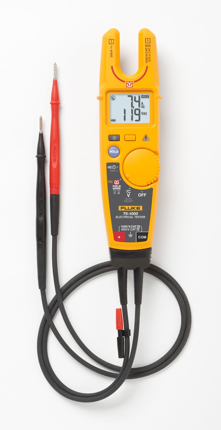 T5-1000 - Fluke - 1000V Voltage, Continuity, Current Tester