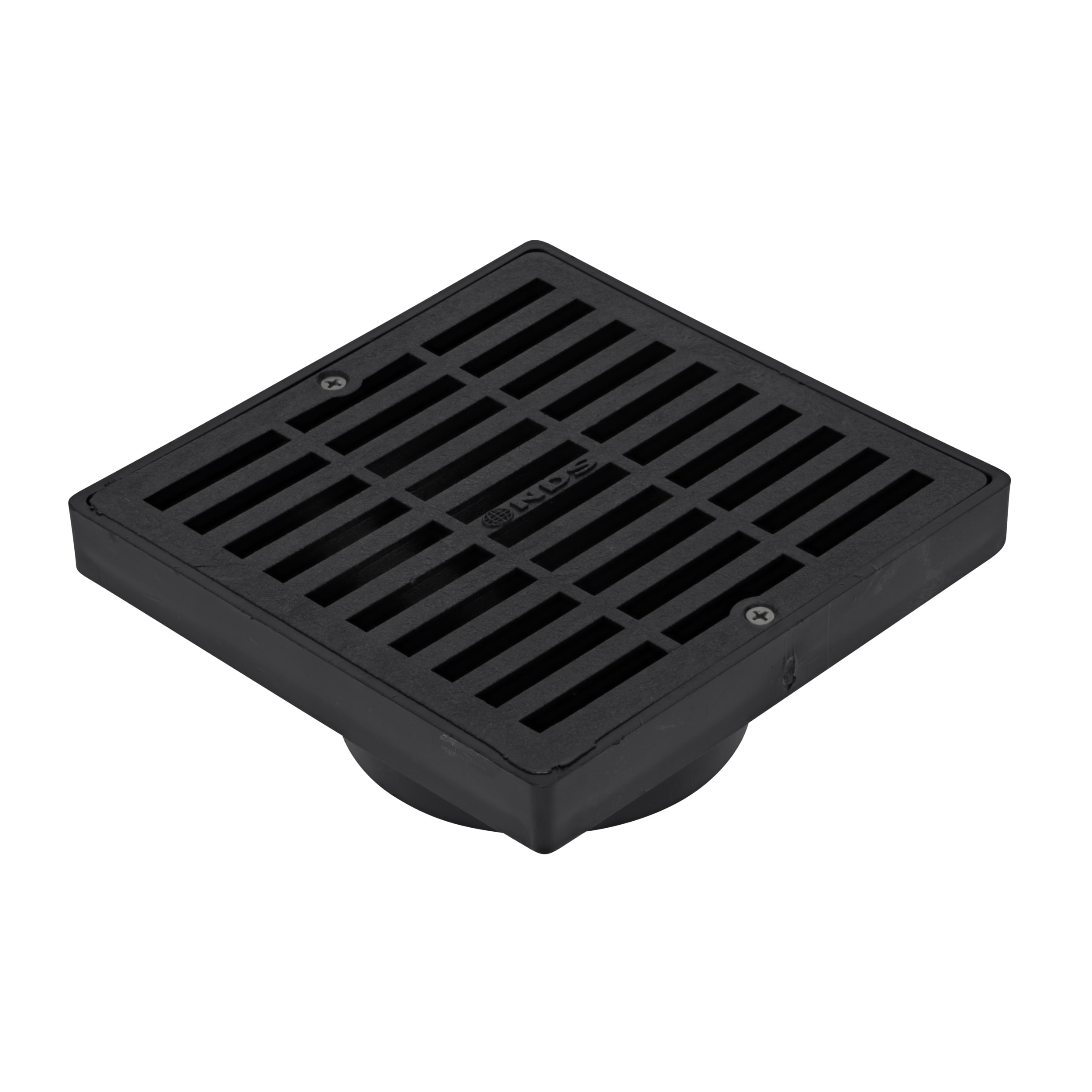 NDS 6 x 6 x 4 Square Grate & Adapter - Black 640