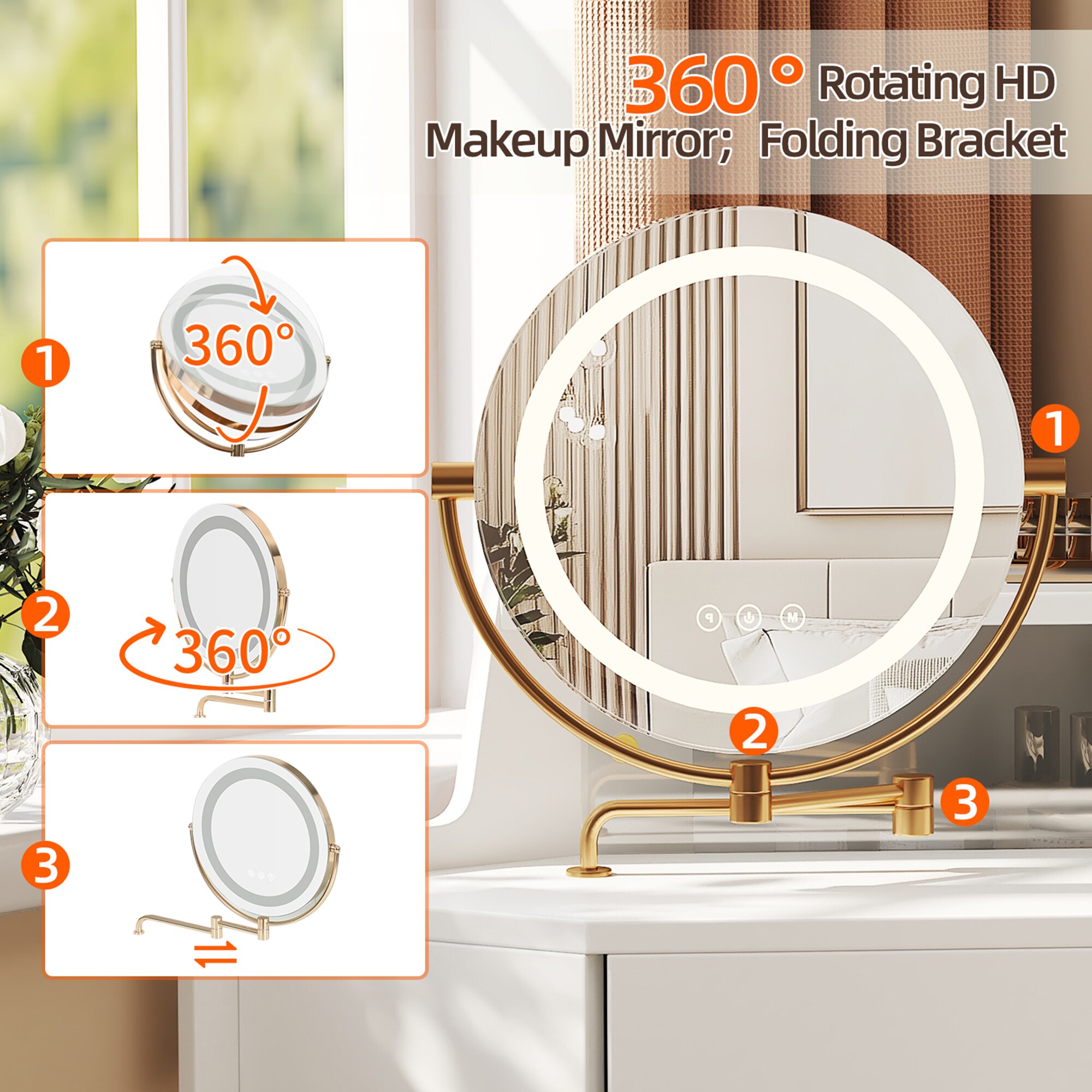 SINOFURN SYD250006WT Bedroom-Vanities - View #13