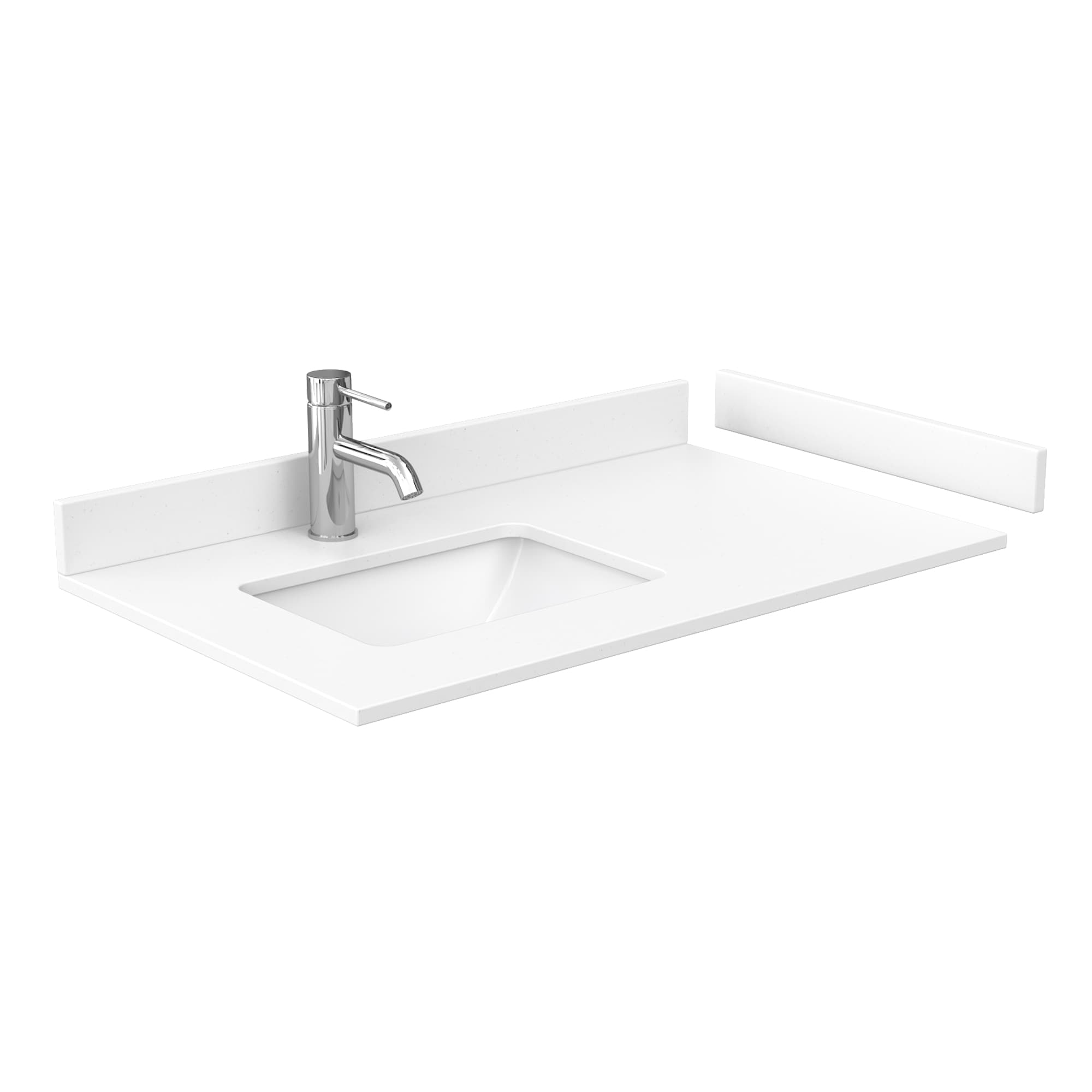 Wyndham Collection WCG242436SBBWCUNSMXX Bath-Vanity-Combo - View #4