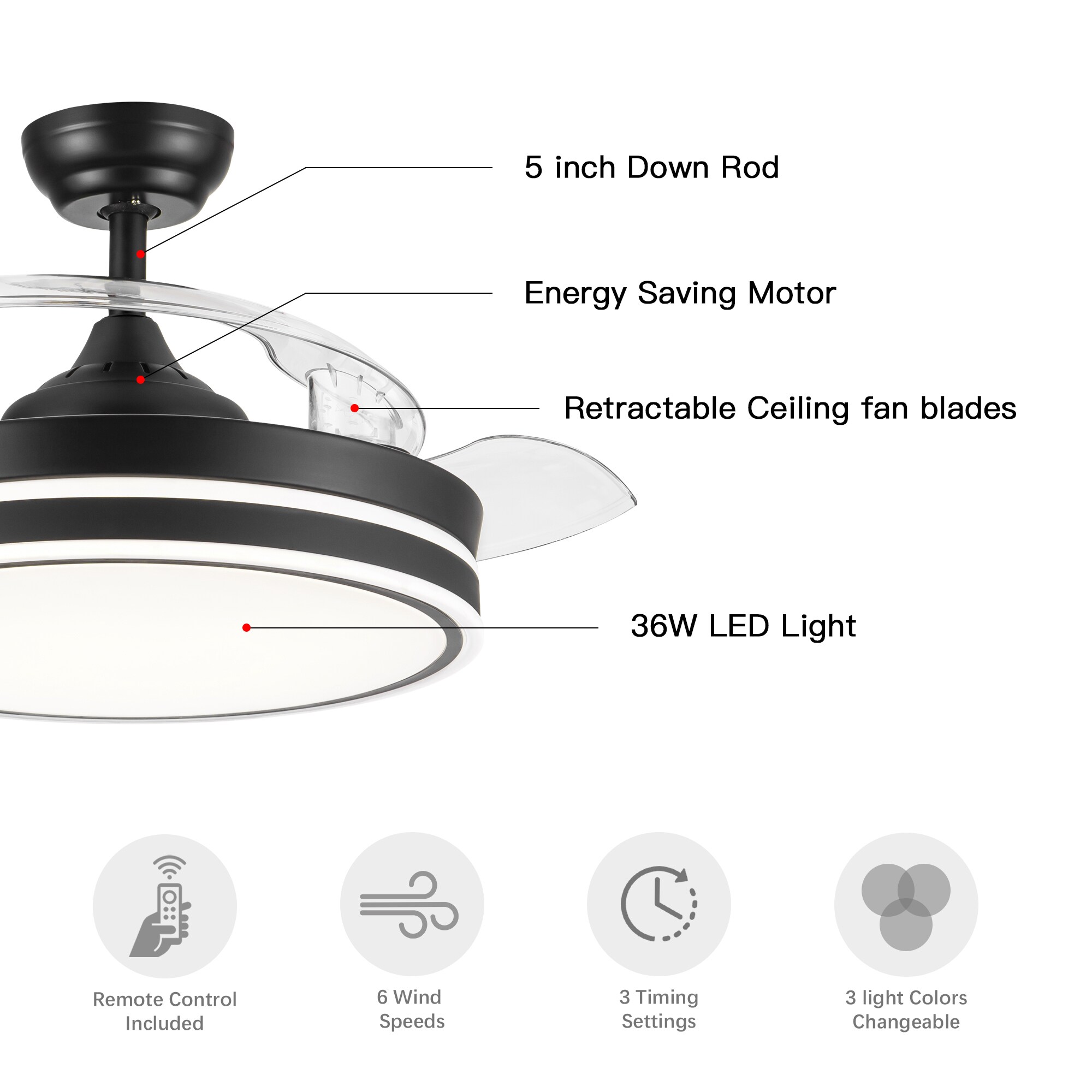 Yardreeze YHDO2603 Ceiling-Fans - View #13