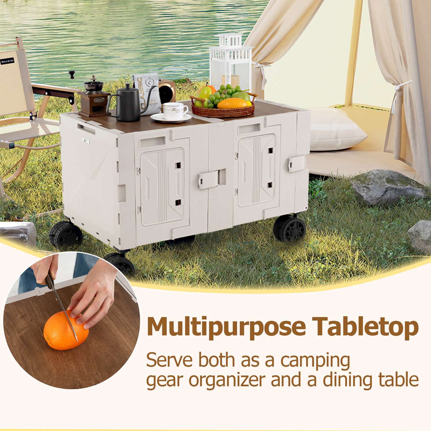 Costway CSHY004035 Utility-Carts - View #3