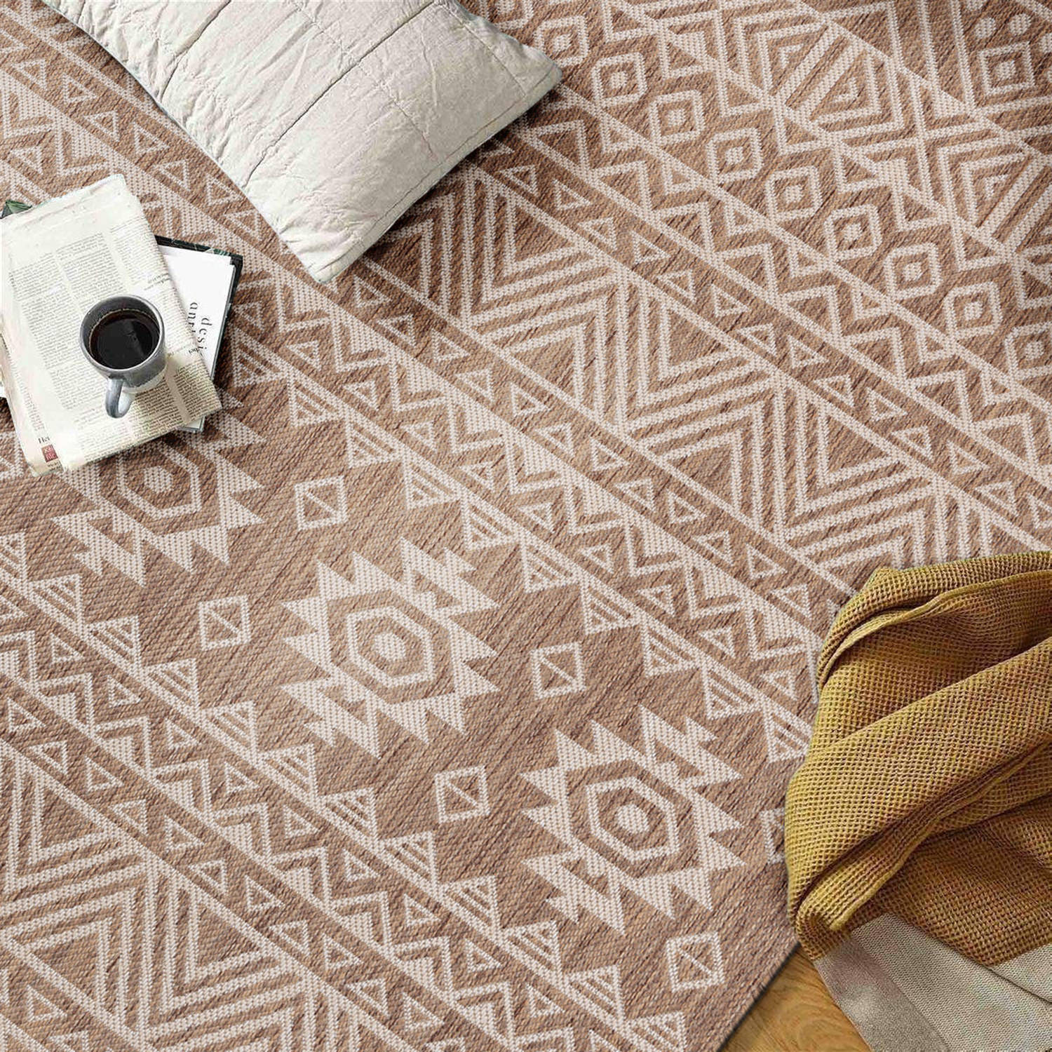 World Rug Gallery 124BROWN8X10 rugs - View #10