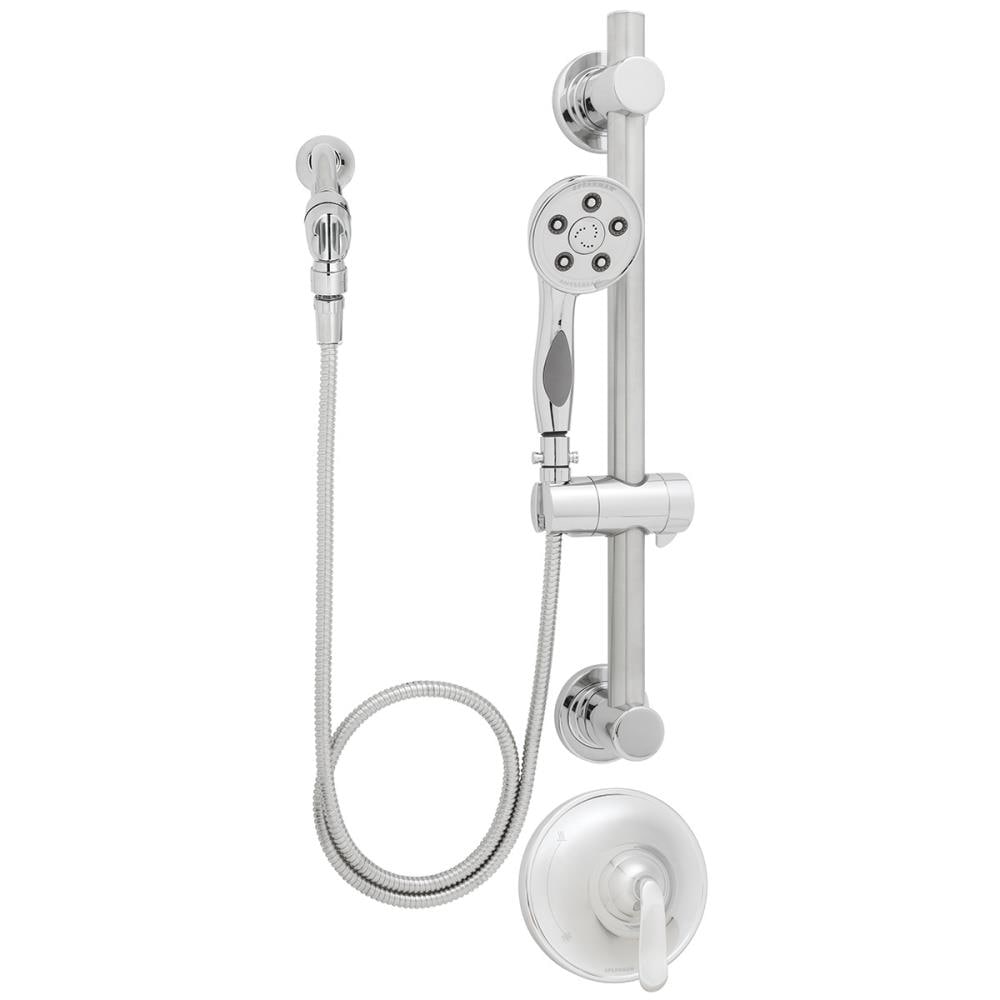 Speakman SM-7080-ADA-P Caspian Polished Chrome 1-handle Handheld 3.78-in Shower Faucet with Valve