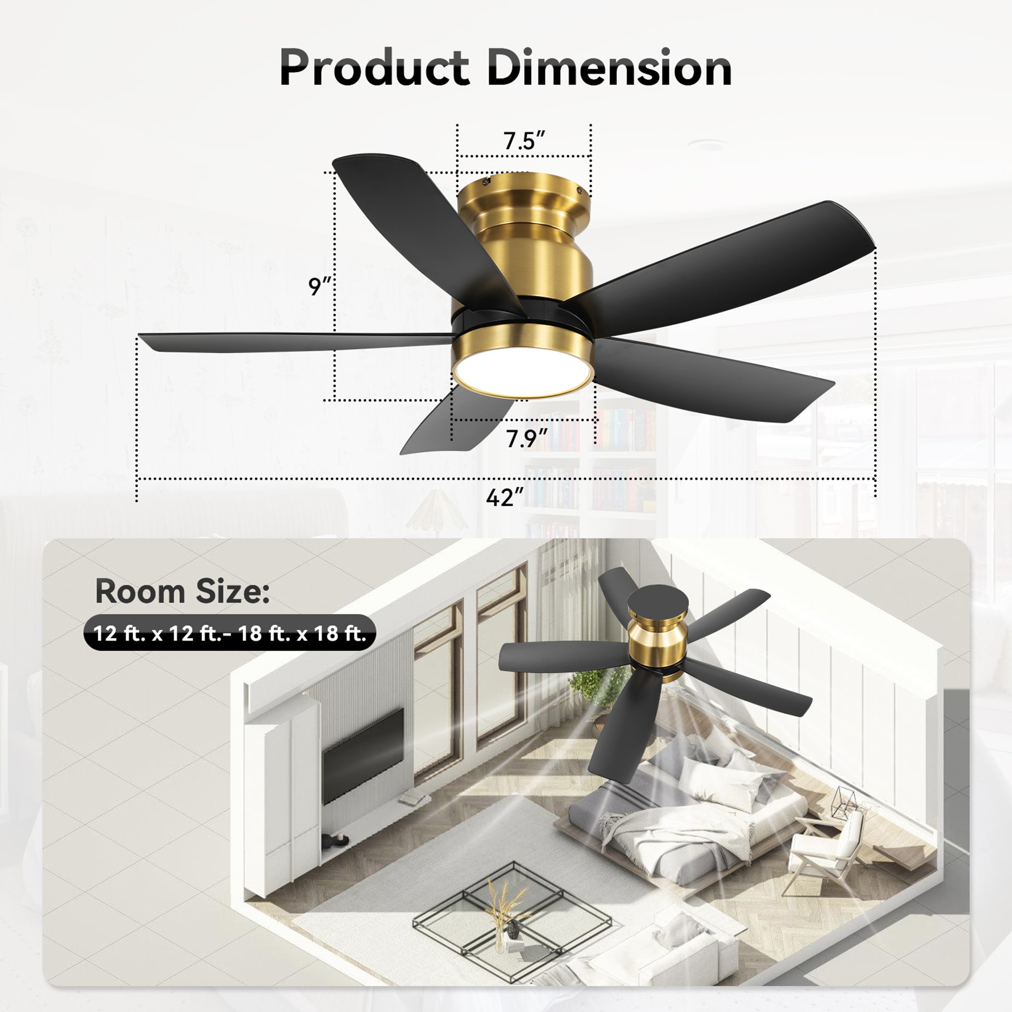SINOFURN SYB510063BK Ceiling-Fans - View #11