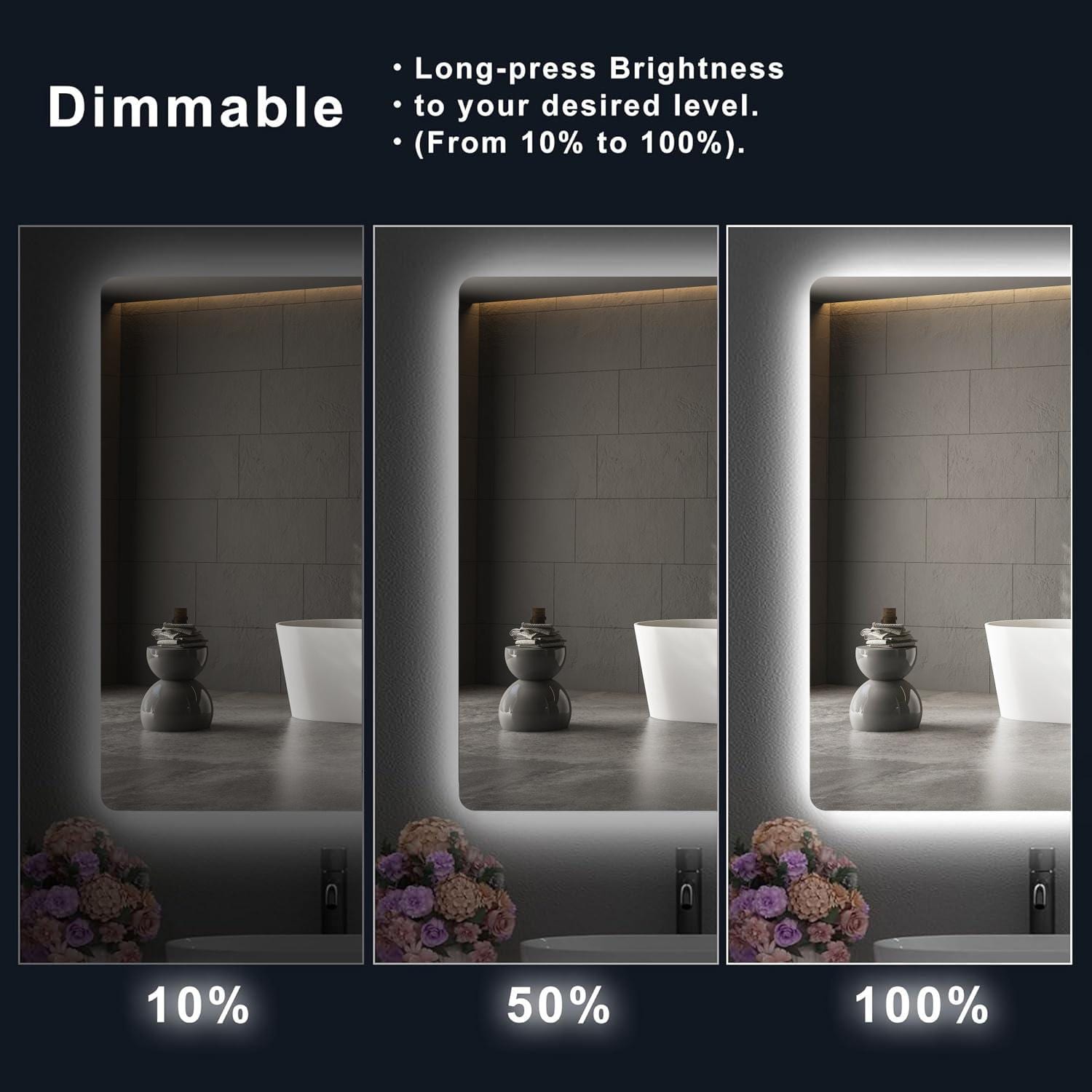 Bayfeve BF-356277-MIR Framed-Bath-Mirrors - View #4