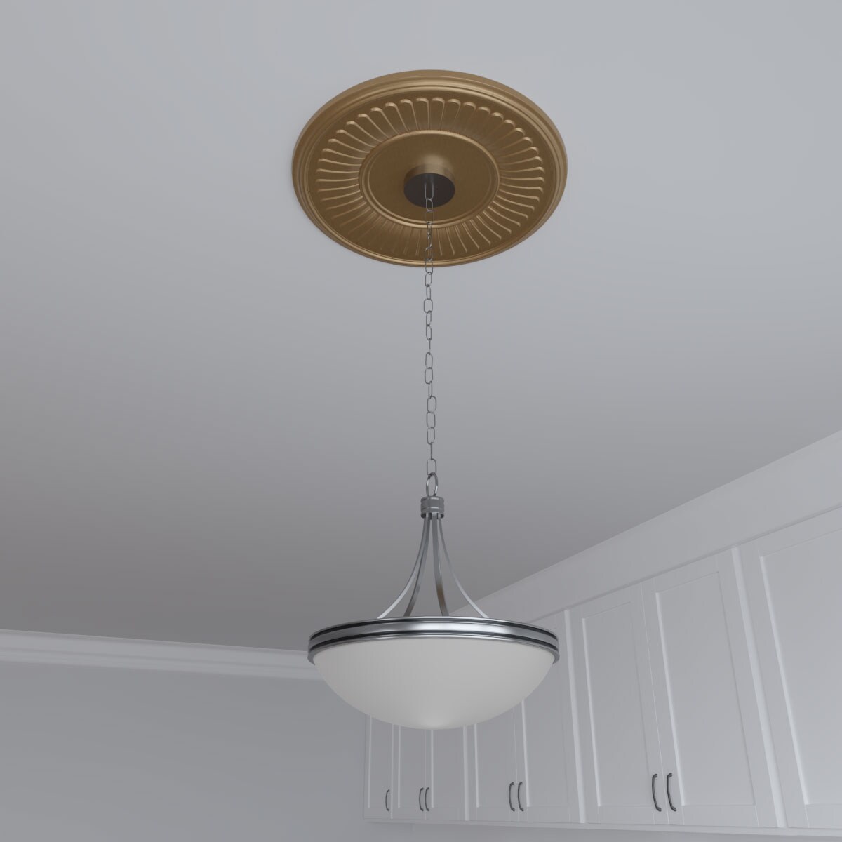 Ekena Millwork CMP19BEBGL Ceiling-Medallions - View #8