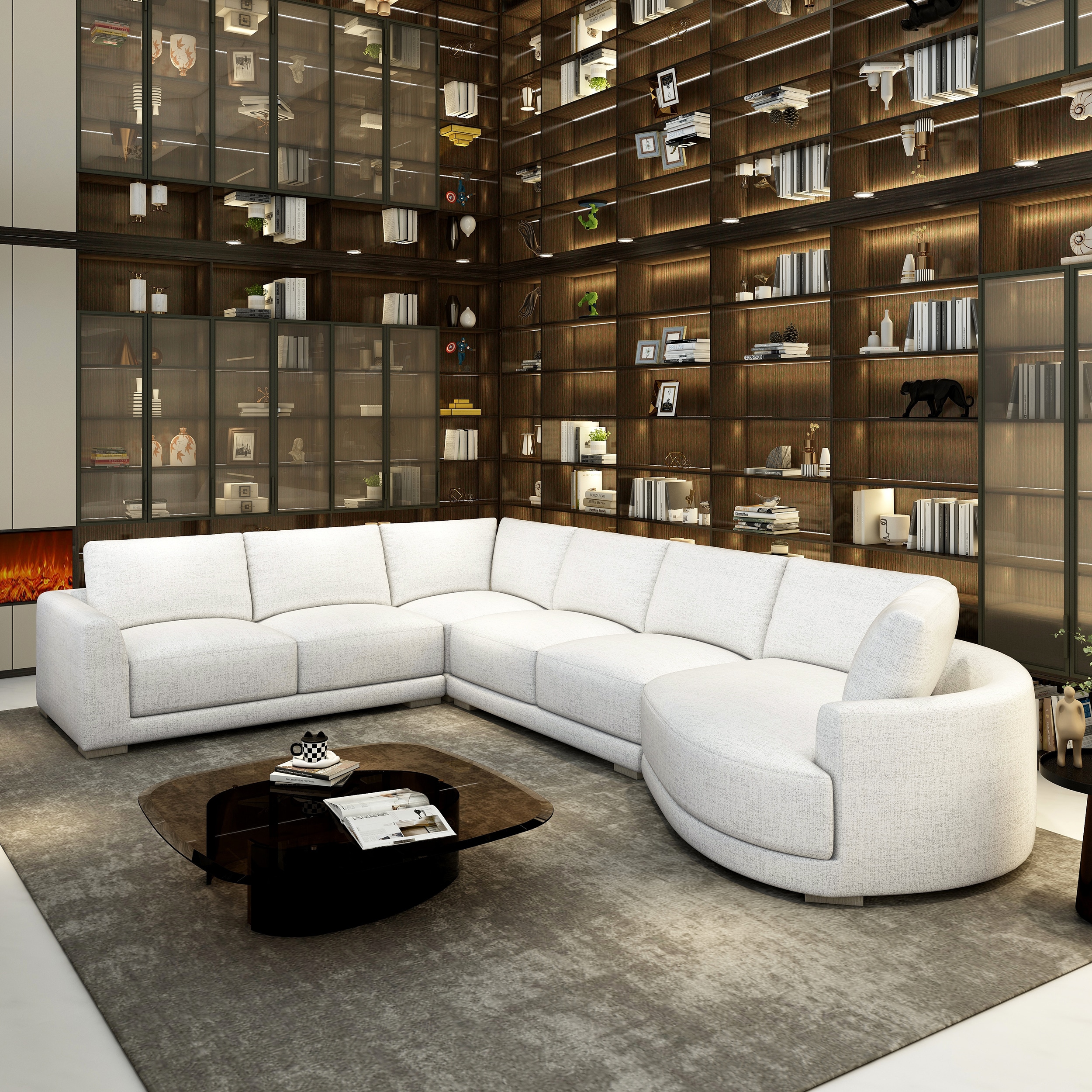 Jennifer Taylor Home L4P-K21-66280R Sofas-Loveseats - View #2