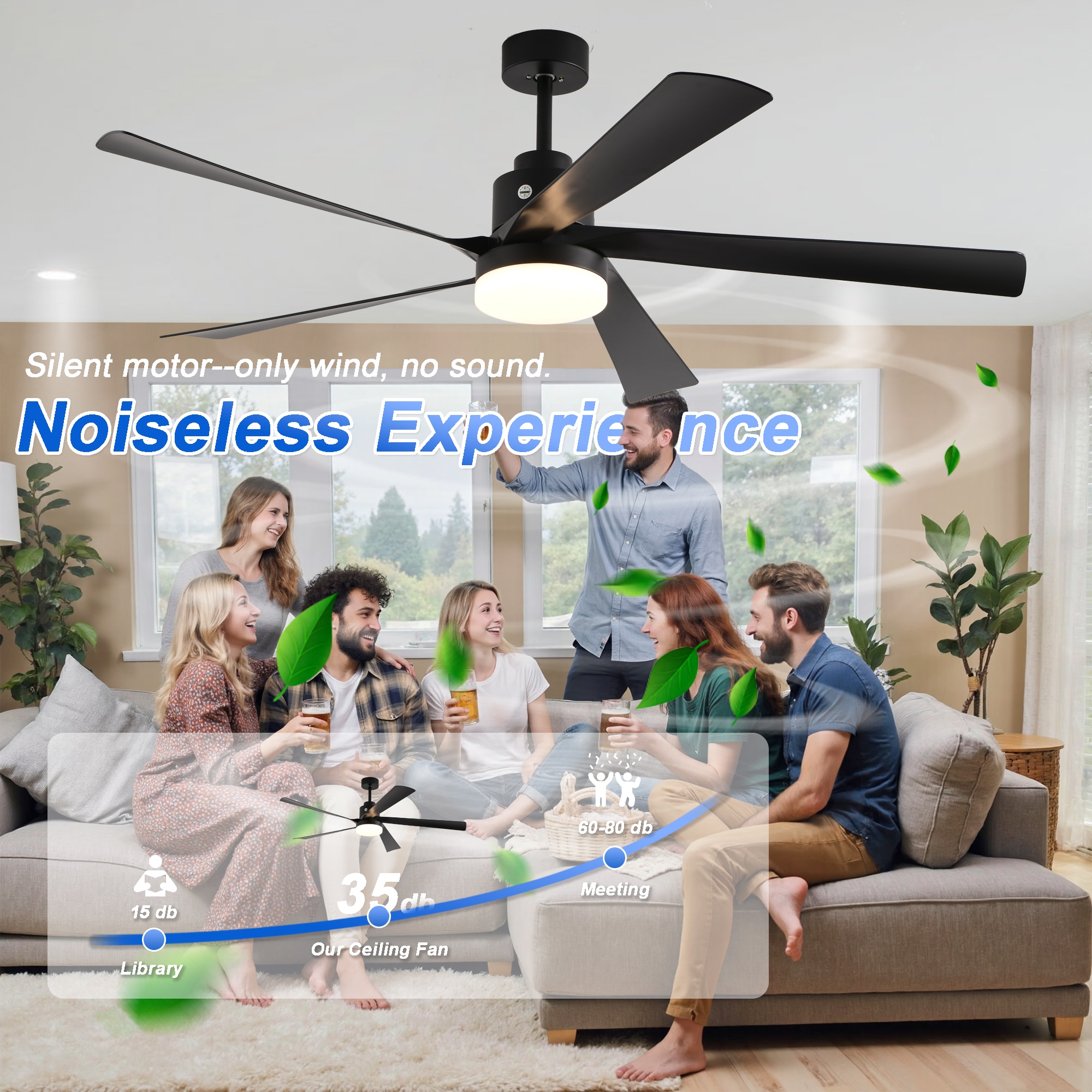 Sunrinx MG9-CF-18 Ceiling-Fans - View #5