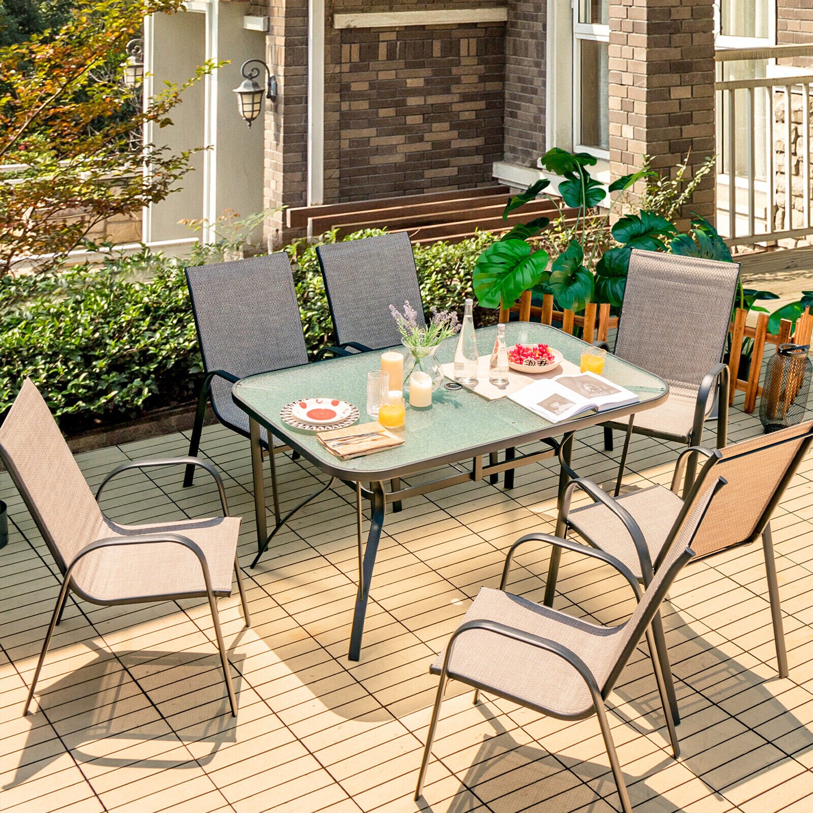 LIVIZA TDZ10407-X Patio-Dining-Sets - View #7