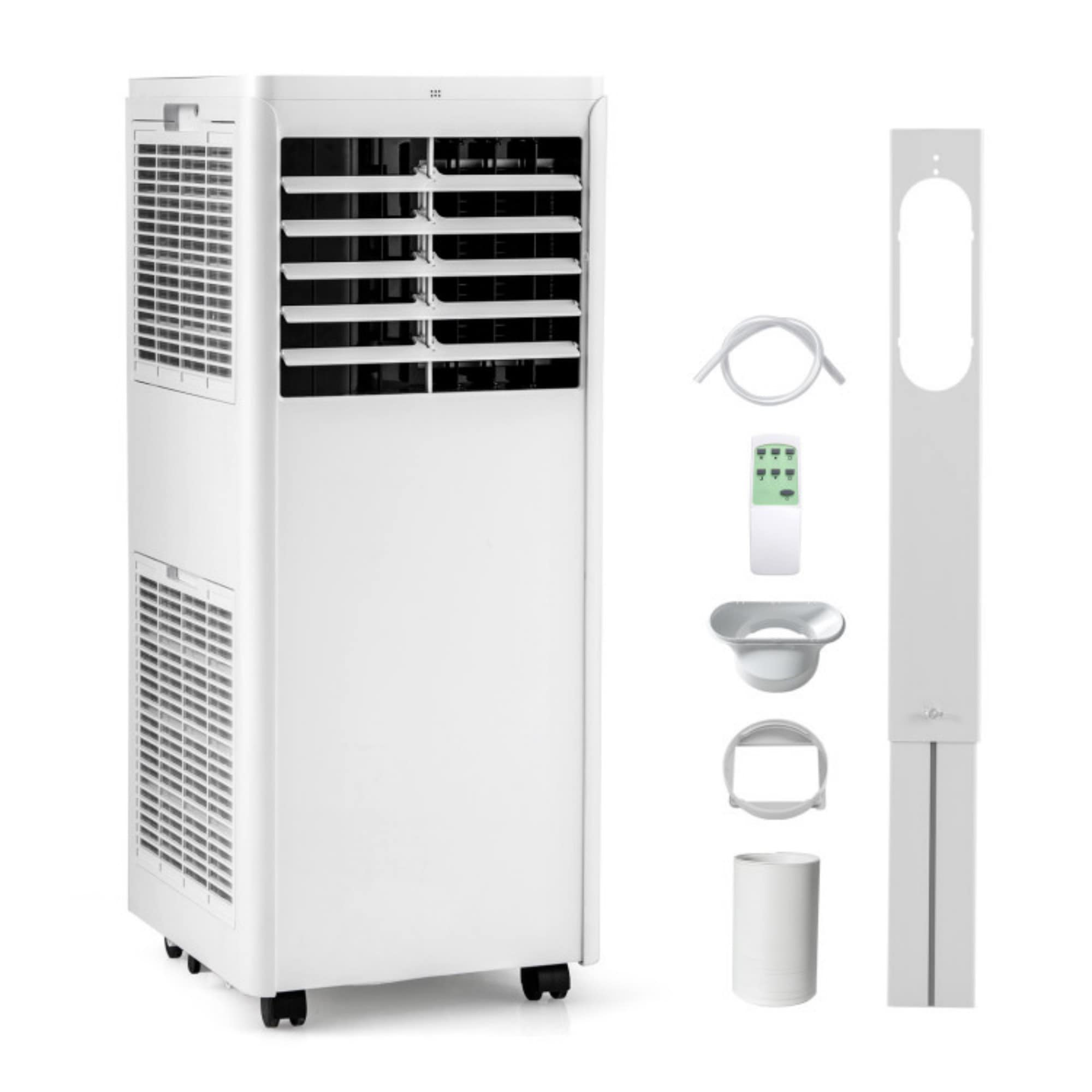 LUCKY ONE 4-in-1 8000 BTU Portable Air Conditioner with Fan and Dehumidifier