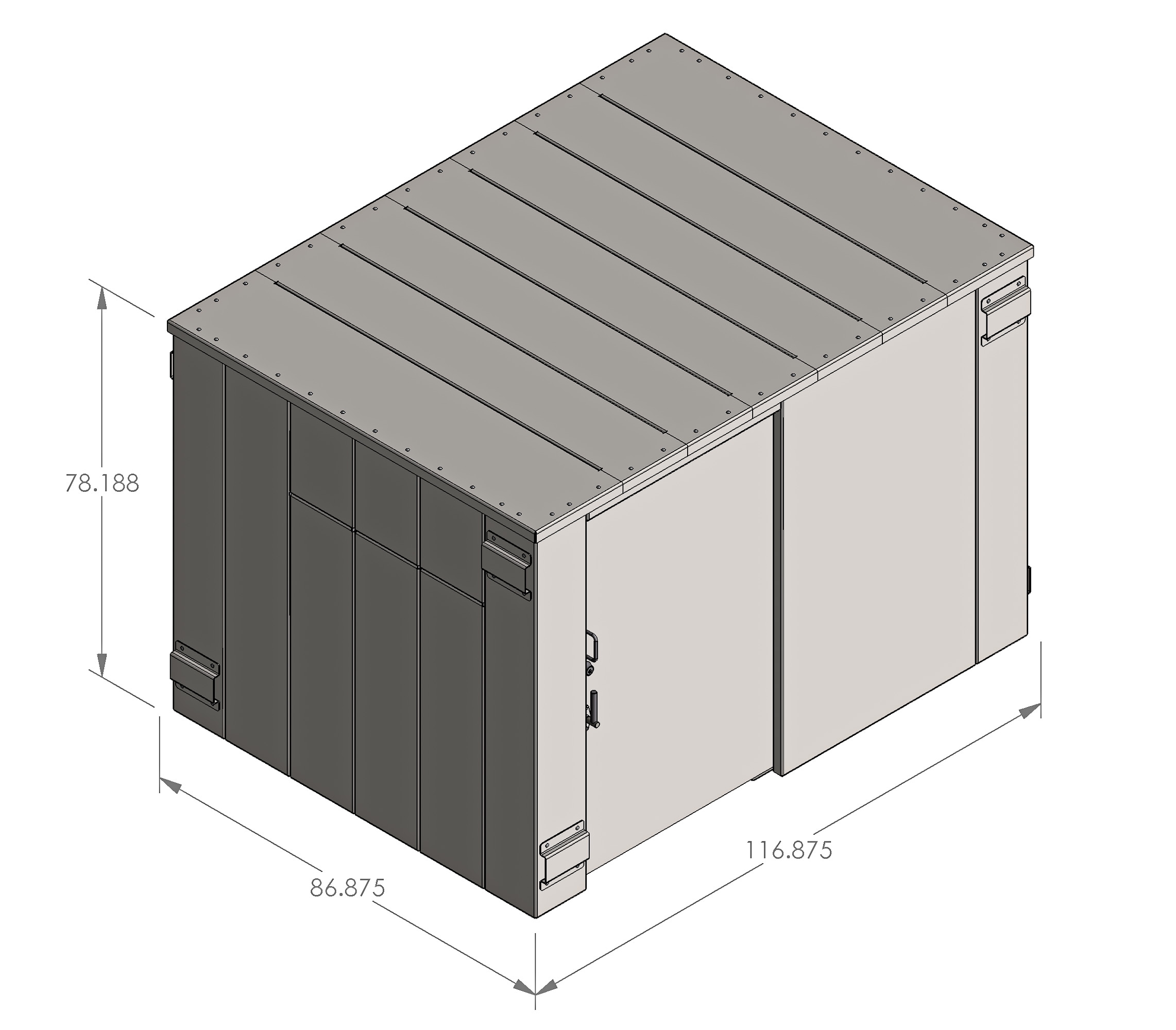 Swisher SR114X84G Storm-Shelters - View #6