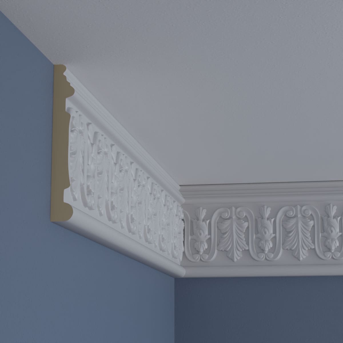 Ekena Millwork MLD07X01AS Chair-Rail-Moulding - View #10