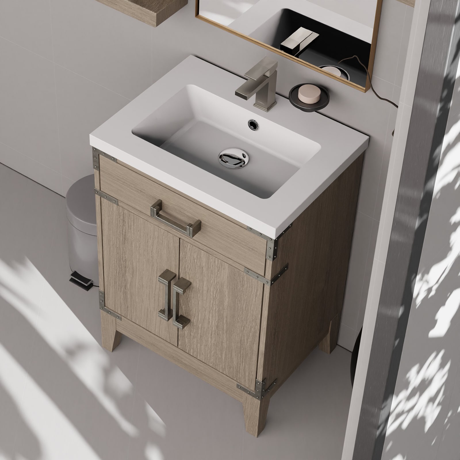 Lexora LVW24SR500 Bath-Vanity-Combo - View #12
