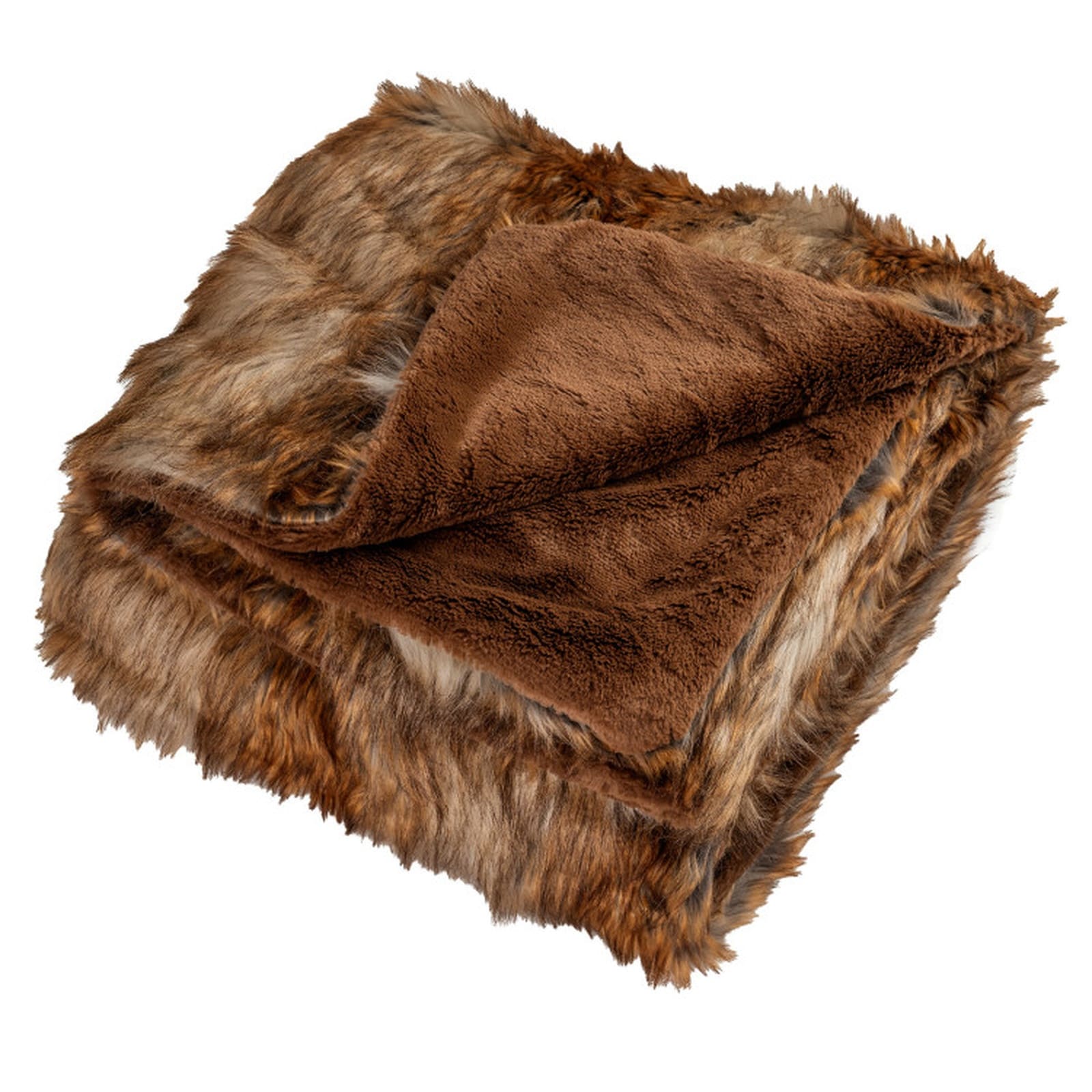 SUGIFT 540GSM Soft Plush Fuzzy Luxury Faux Raccoon Fur Blanket for Bed-M