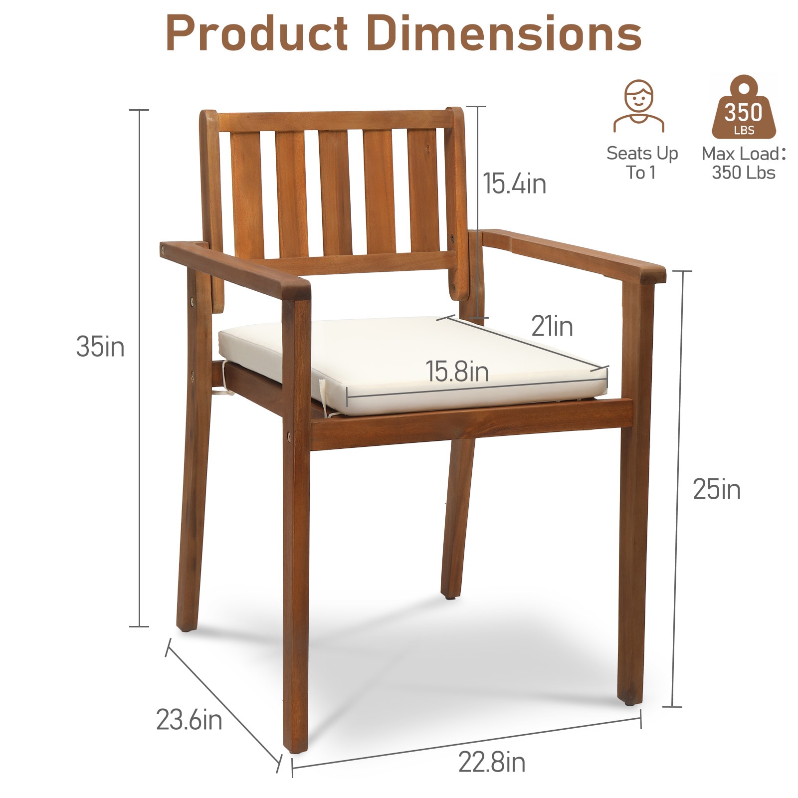 Winado LO1G56001209 Patio-Chairs - View #5