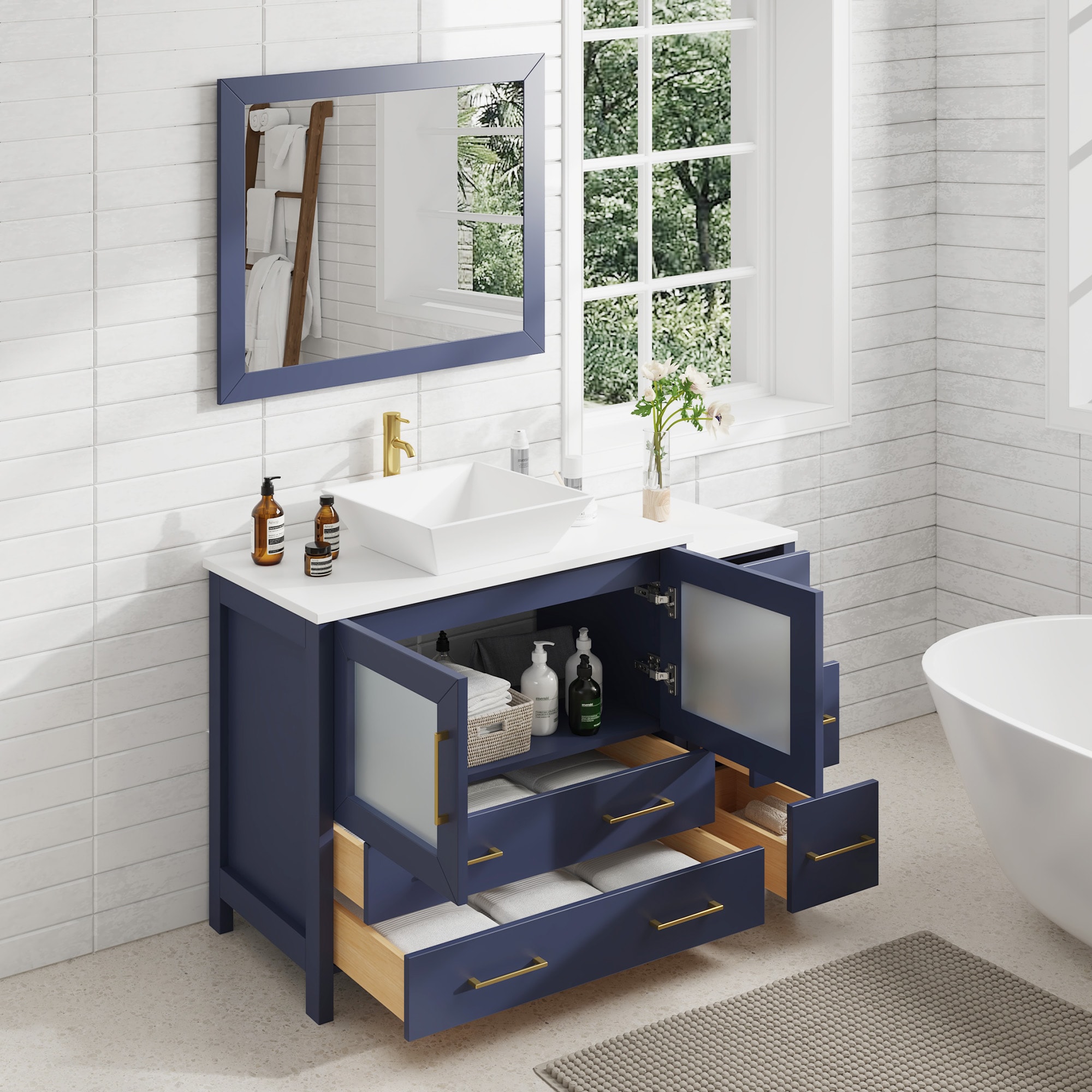 Vanity Art VA3136-48B Bath-Vanity-Combo - View #3