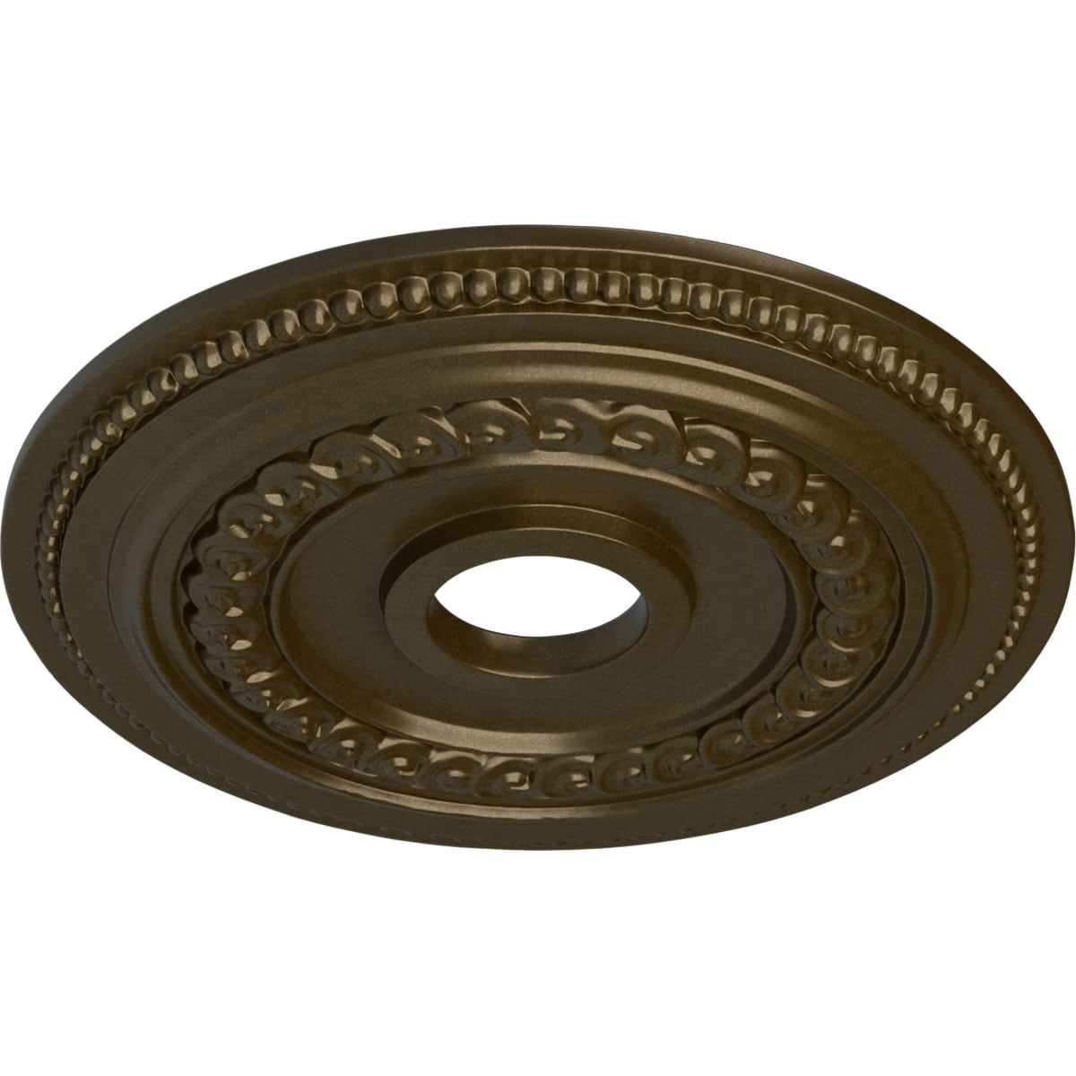 Ekena Millwork CM18OL1BRS Ceiling-Medallions - View #2