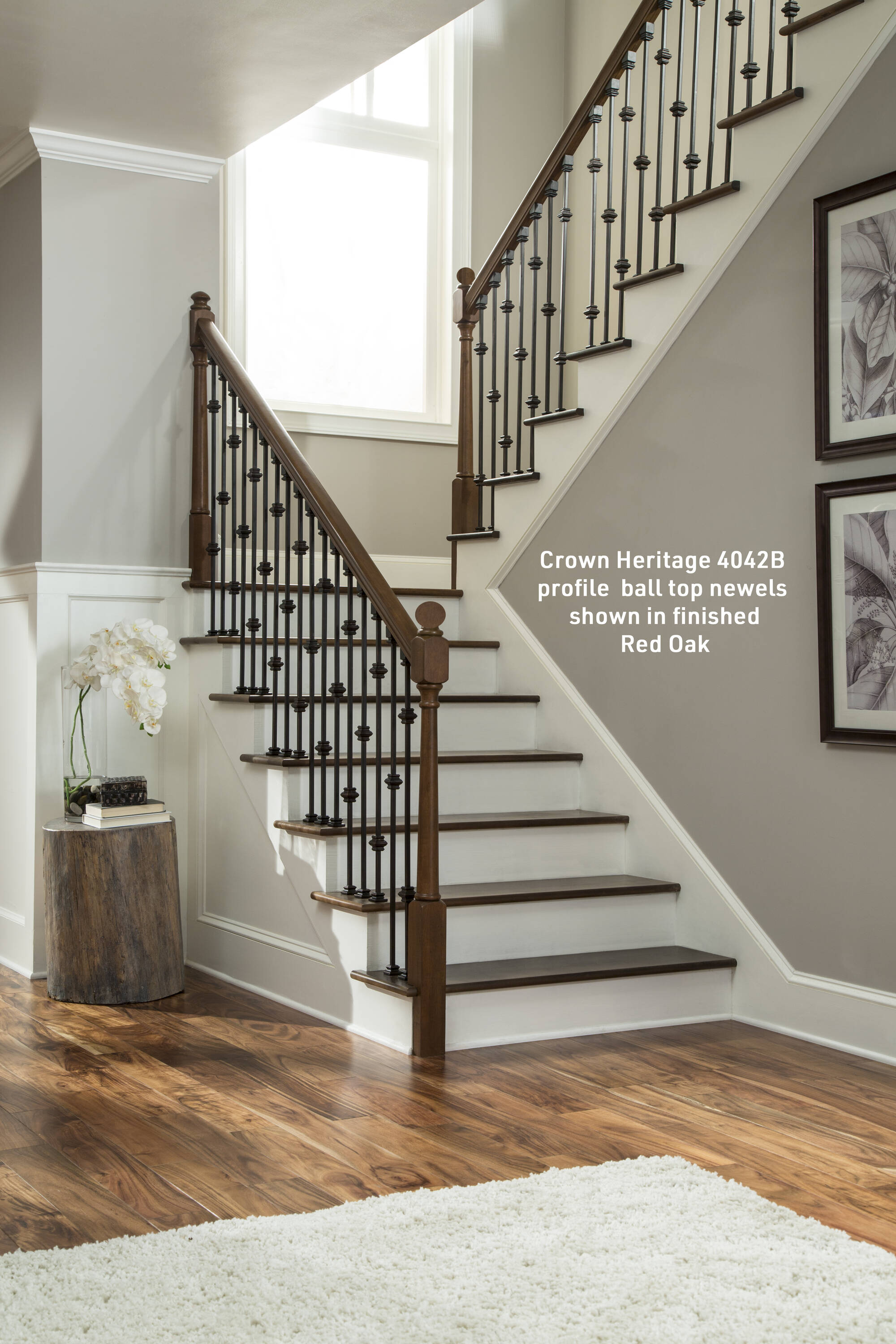 Crown Heritage 4494042B Interior-Stairpart-Newel-Posts - View #5