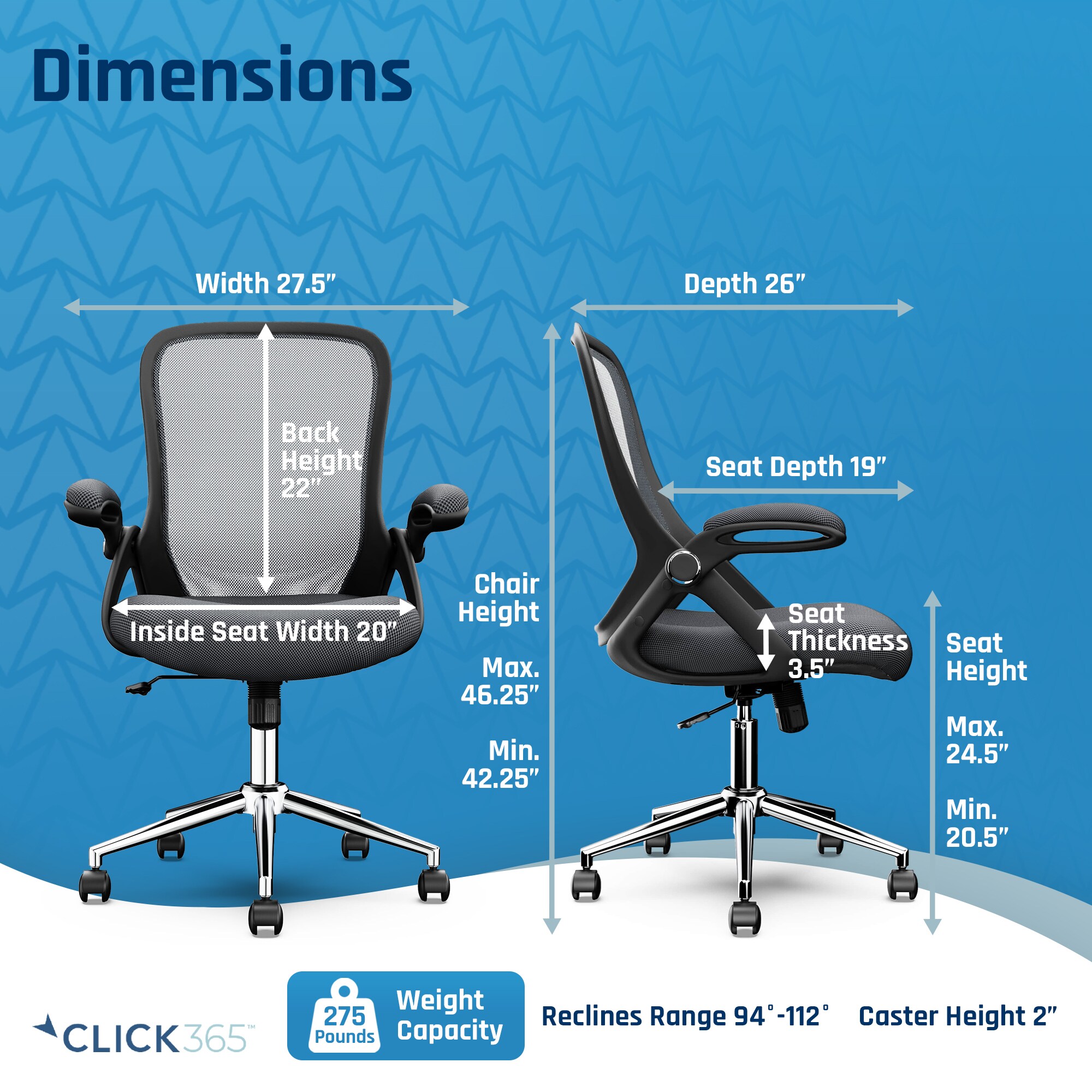 Click365 CHR200159 Office-Chairs - View #3