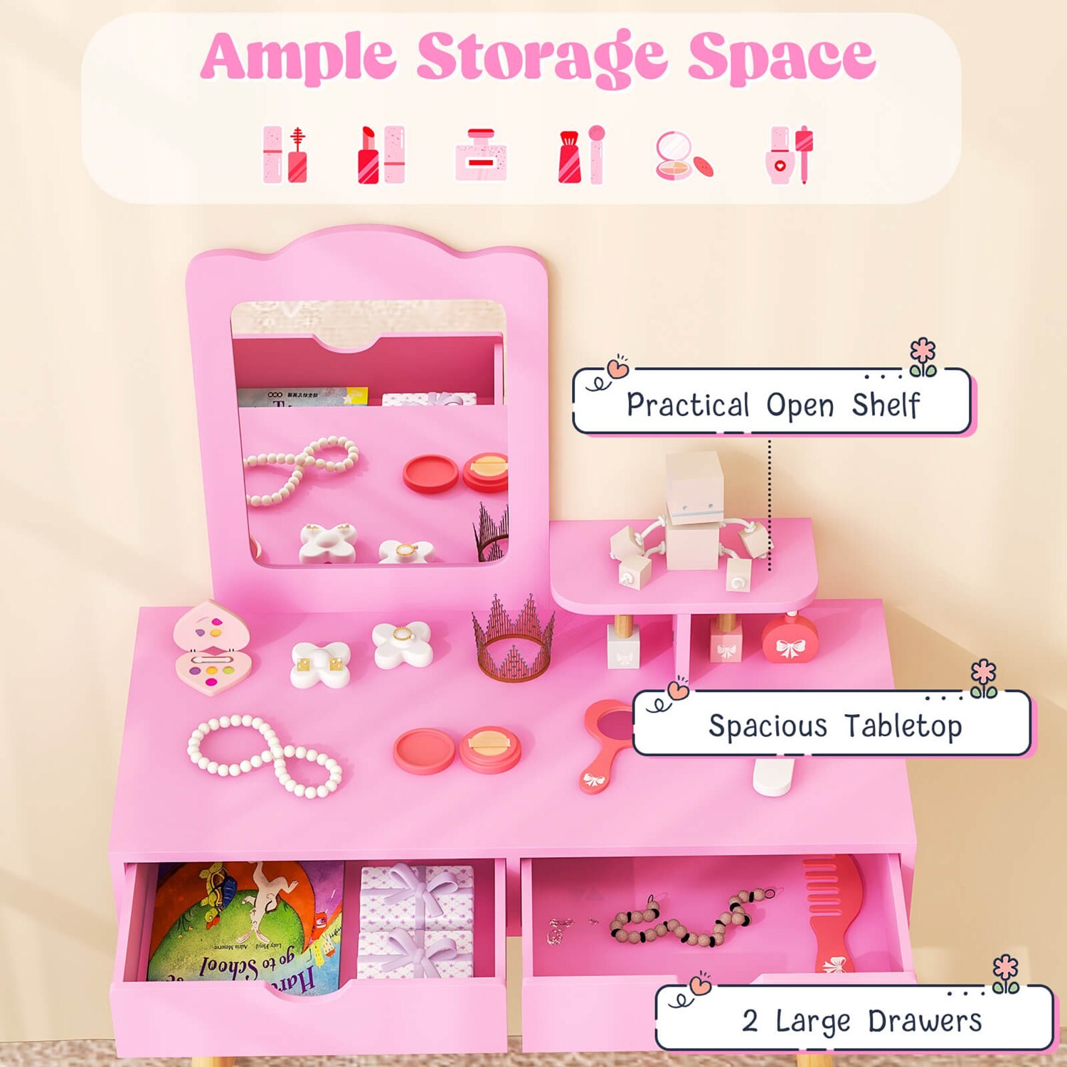 Costway HCST02740 Play-Toys - View #7